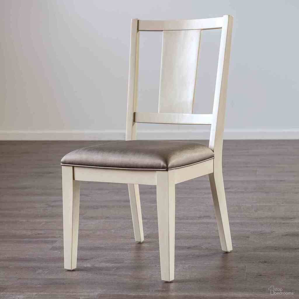 The appearance of Hinwitz Side Chair Set of 2 In White Oak and Dark Gray designed by Furniture of America in the transitional interior design. This white oak and dark gray piece of furniture was selected by 1StopBedrooms from Hinwitz Collection to add a touch of cosiness and style into your home. Sku: FM3399WH-SC-2PK. Material: Fabric. Chair Type: Side Chair.
