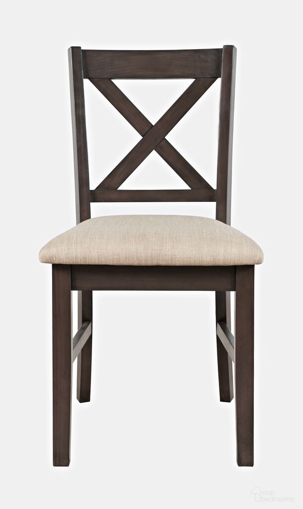Hobson X-Back Chair In Grey