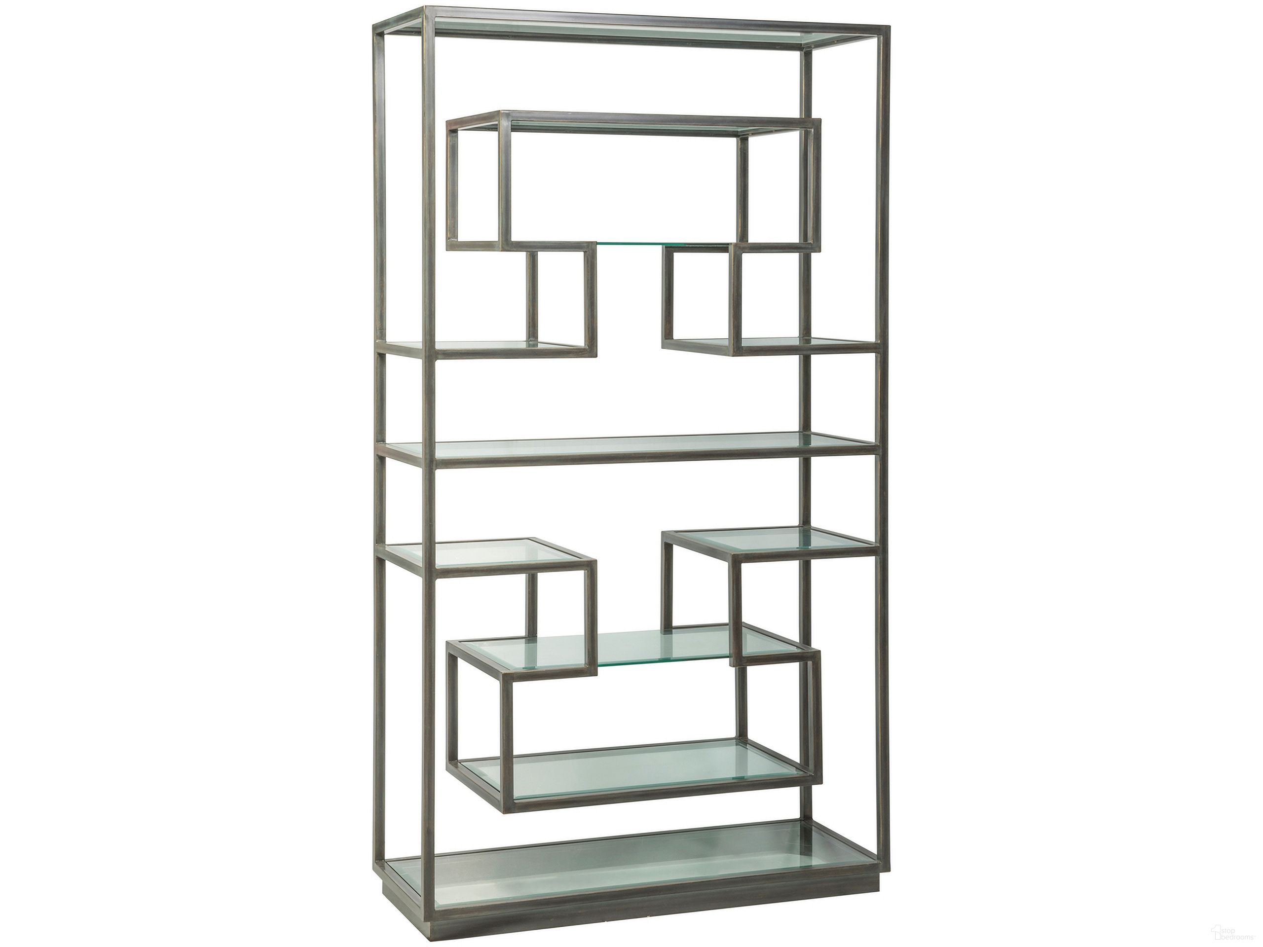 The appearance of Metal Designs Holden Etagere In St. Laurent designed by Artistica Home in the industrial interior design. This st. laurent piece of furniture was selected by 1StopBedrooms from Metal Designs Collection to add a touch of cosiness and style into your home. Sku: 2012-990-44. Material: Metal.