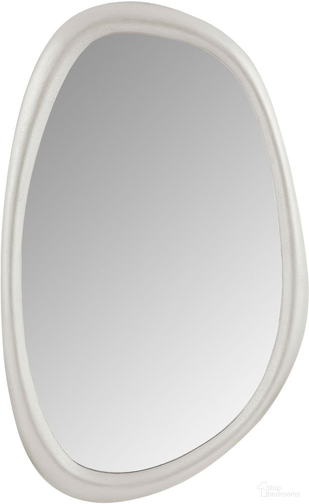 The appearance of Holland Polyresin Mirror In White designed by Meridian in the modern / contemporary interior design. This white piece of furniture was selected by 1StopBedrooms from Holland Collection to add a touch of cosiness and style into your home. Sku: 66092White-M. Material: Glass.
