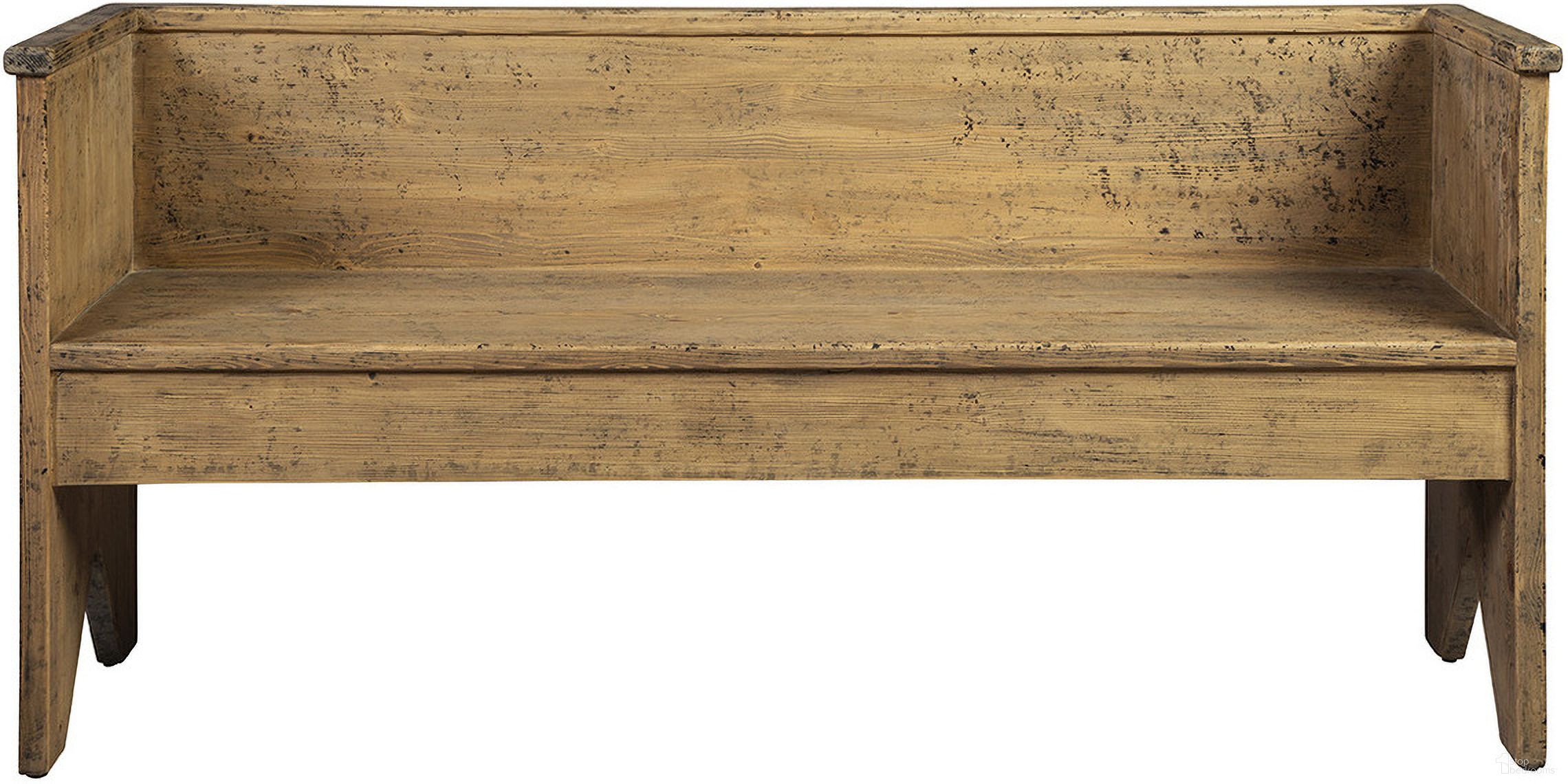 The appearance of Holland Settee designed by Furniture Classics in the modern / contemporary interior design. This piece of furniture was selected by 1StopBedrooms from Holland Collection to add a touch of cosiness and style into your home. Sku: 20-519. Material: Reclaimed Elm.
