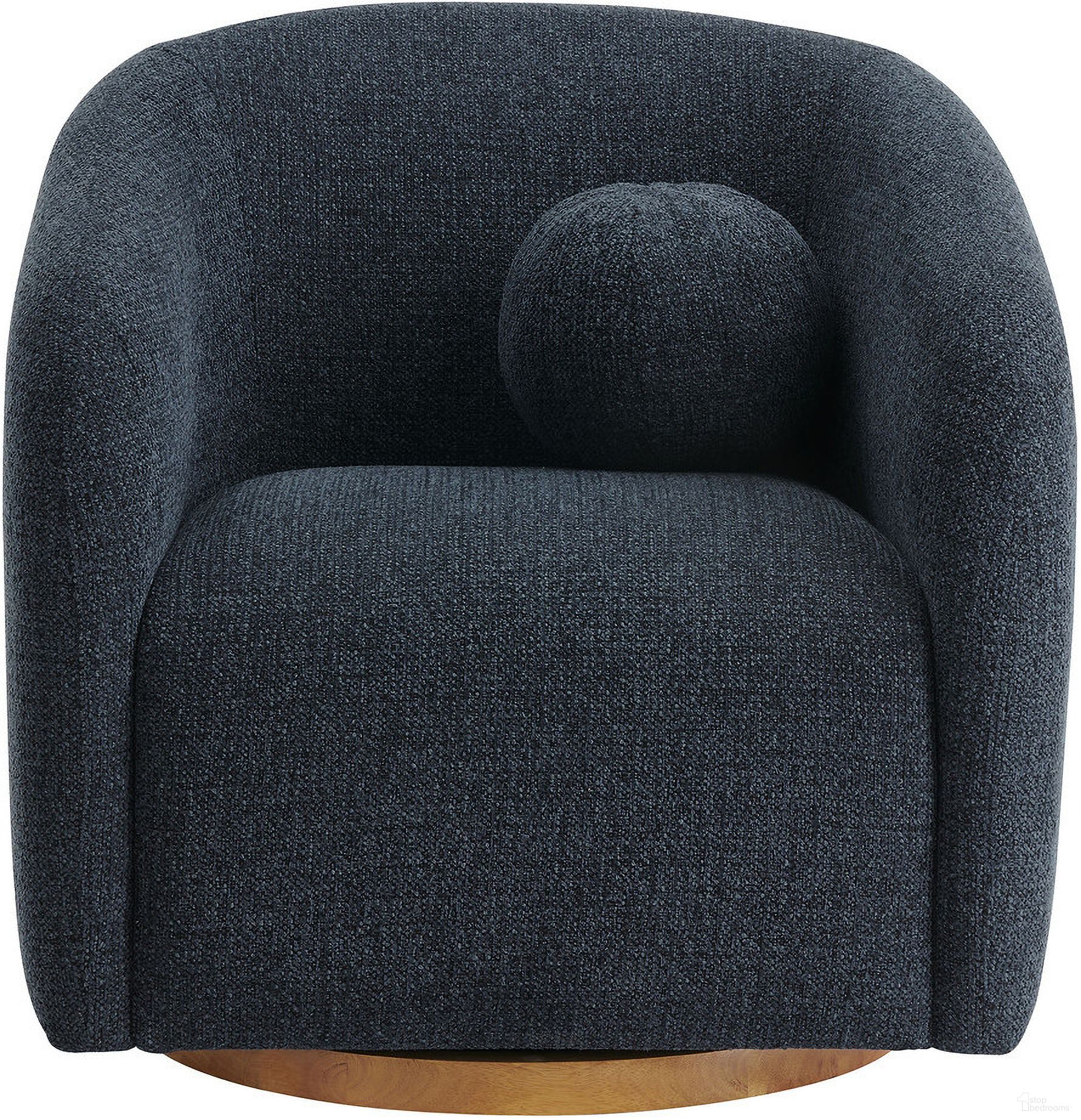 The appearance of Holland Swivel Chenille Fabric Armchair In Navy designed by Modway in the modern / contemporary interior design. This navy piece of furniture was selected by 1StopBedrooms from Holland Collection to add a touch of cosiness and style into your home. Sku: EEI-7218-NAV. Material: Fabric.