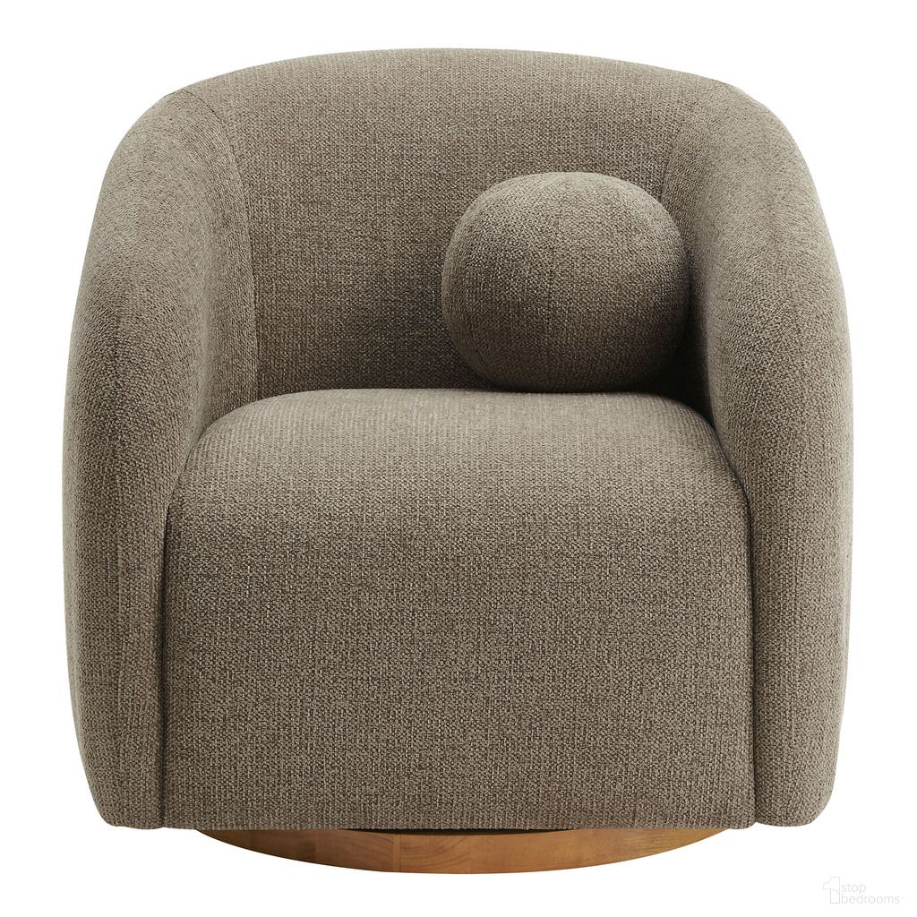 The appearance of Holland Swivel Chenille Fabric Armchair In Taupe designed by Modway in the modern / contemporary interior design. This taupe piece of furniture  was selected by 1StopBedrooms from Holland Collection to add a touch of cosiness and style into your home. Sku: EEI-7218-TAU. Material: Fabric.