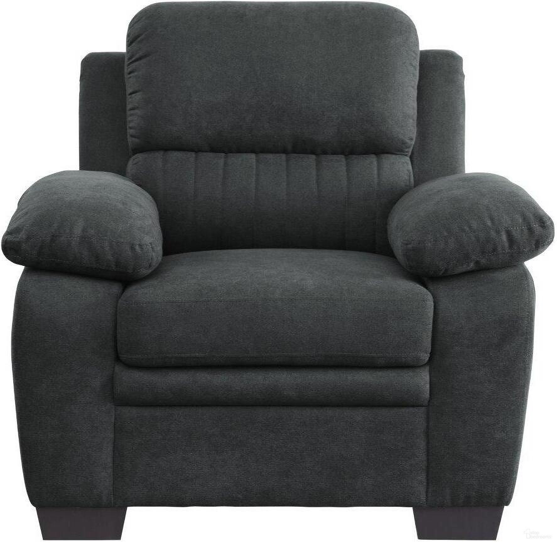 The appearance of Holleman Dark Gray Chair designed by Homelegance in the modern / contemporary interior design. This gray piece of furniture was selected by 1StopBedrooms from Holleman Collection to add a touch of cosiness and style into your home. Sku: 9333DG-1. Material: Textured.