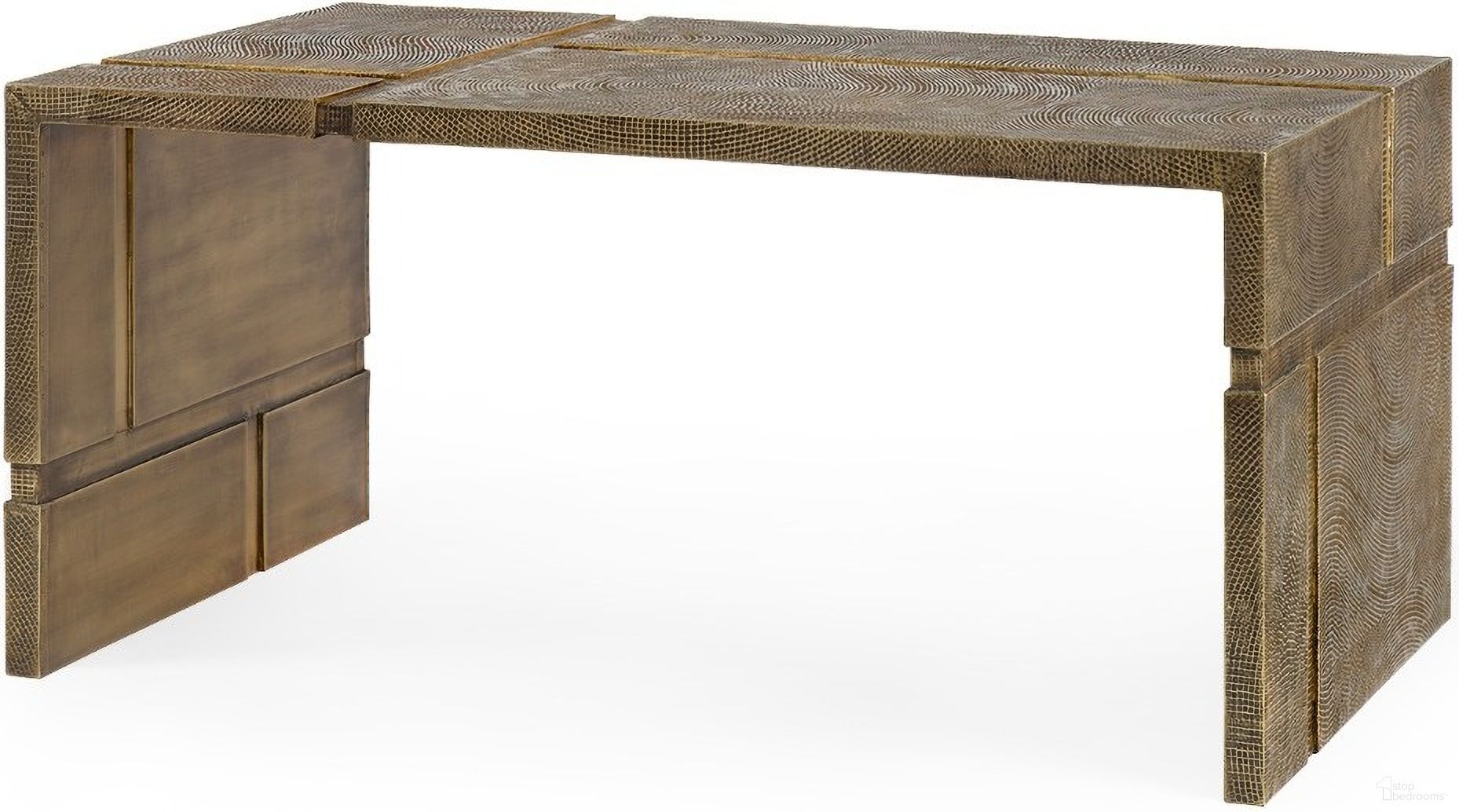 The appearance of Hollis Coffee Table In Antique Brass designed by Villa & House in the transitional interior design. This antique brass piece of furniture was selected by 1StopBedrooms from Hollis Collection to add a touch of cosiness and style into your home. Sku: HLS-300-803. Material: Brass.