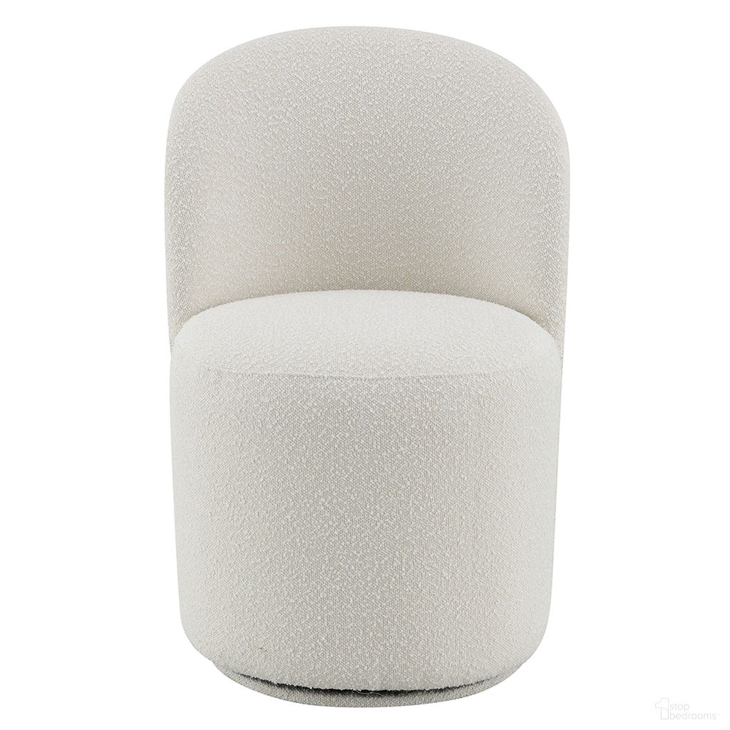 The appearance of Hollis Side Chair with Swivel Set of 2 In Beige Boucle designed by ACME in the modern / contemporary interior design. This beige boucle piece of furniture was selected by 1StopBedrooms from Hollis Collection to add a touch of cosiness and style into your home. Sku: DN02219. Material: Wood. Chair Type: Side Chair.