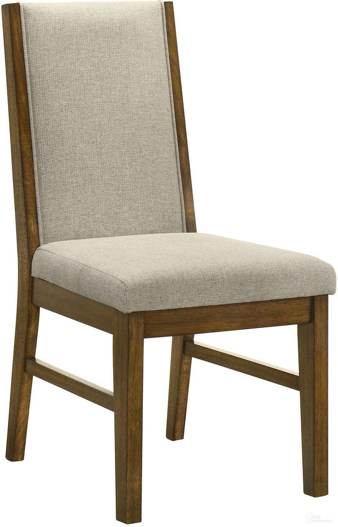 The appearance of Hollister Side Chair Set of 2 In Brown designed by Crown Mark in the transitional interior design. This brown piece of furniture was selected by 1StopBedrooms from Hollister Collection to add a touch of cosiness and style into your home. Sku: 2153S. Material: Wood. Chair Type: Side Chair.