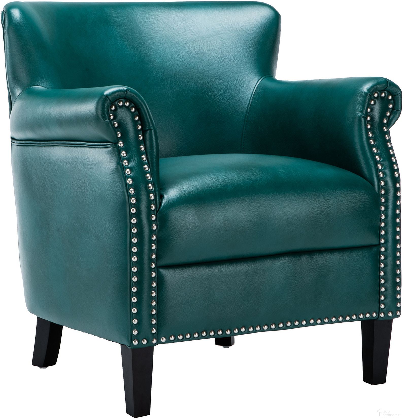 Holly Club Chair In Teal