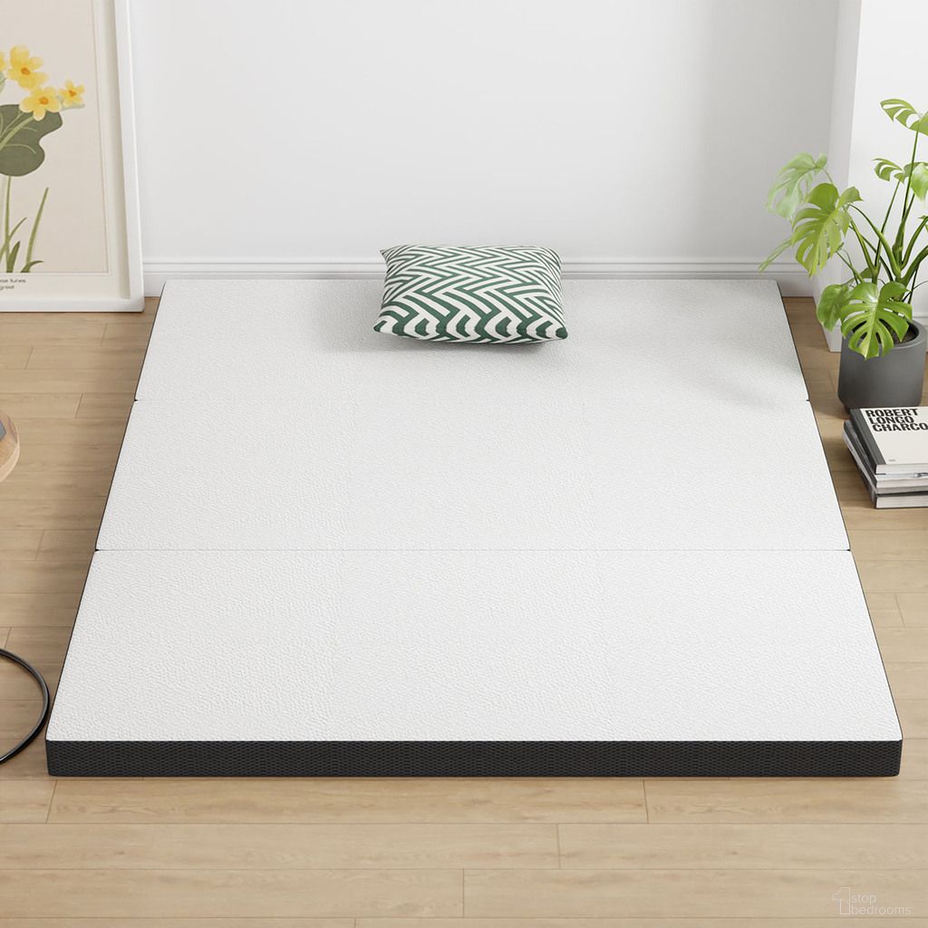The appearance of Hollyhock 3 Inch Queen Tri-Fold Memory Foam Topper In White and Gray designed by Furniture of America in the modern / contemporary interior design. This white/gray piece of furniture was selected by 1StopBedrooms from Hollyhock Collection to add a touch of cosiness and style into your home. Sku: DM1003-Q. Material: Fabric. Bed Size: Queen. Mattress Size: Queen.