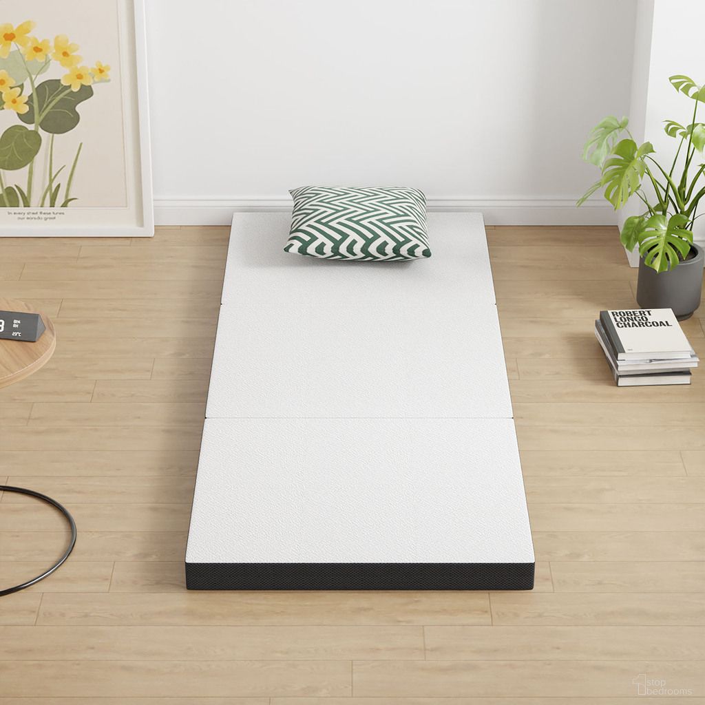 The appearance of Hollyhock 4 Inch Queen Tri-Fold Memory Foam Topper In White and Gray designed by Furniture of America in the modern / contemporary interior design. This white/gray piece of furniture was selected by 1StopBedrooms from Hollyhock Collection to add a touch of cosiness and style into your home. Sku: DM1004-Q. Material: Fabric. Bed Size: Queen. Mattress Size: Queen.