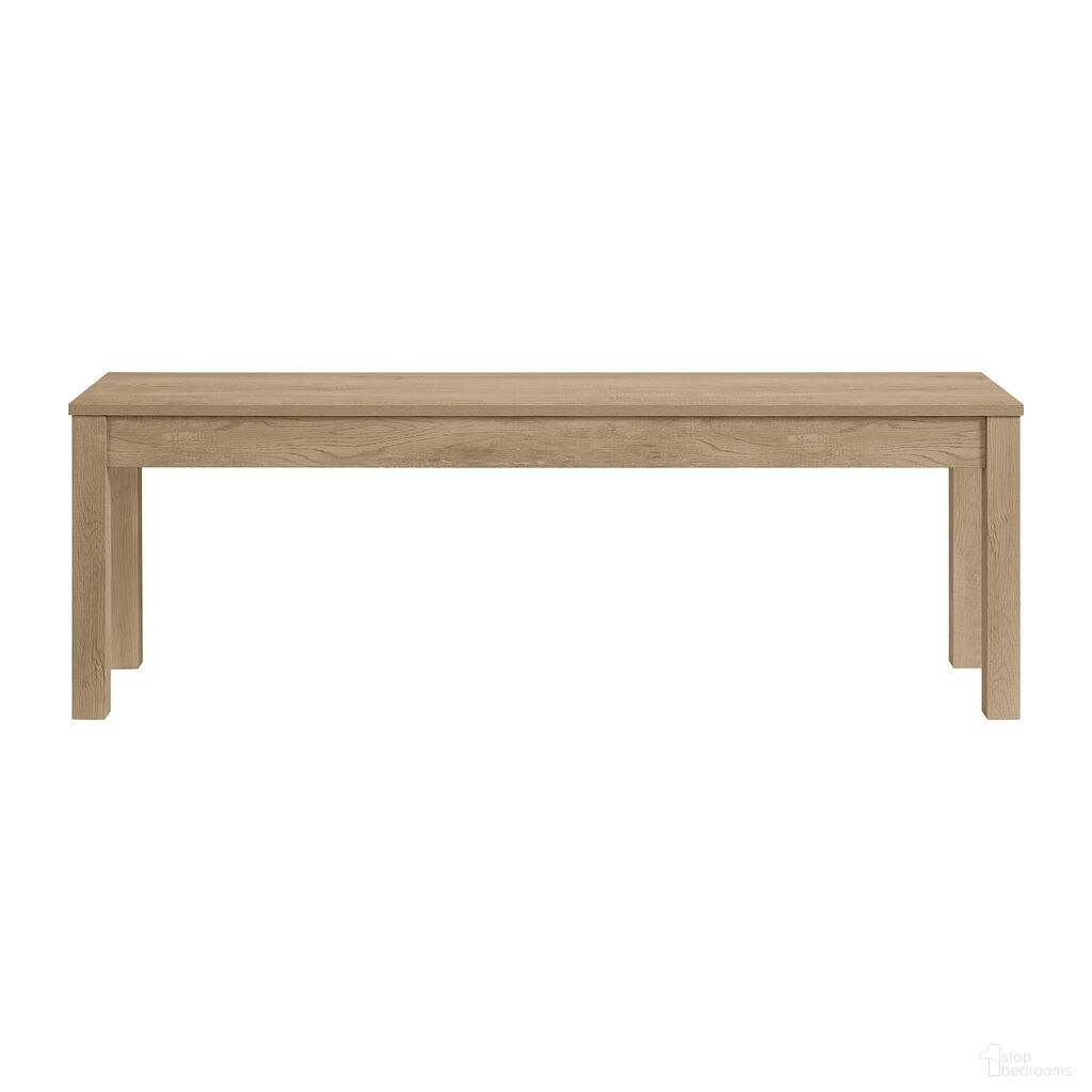 Holmes Dining Bench In Brown