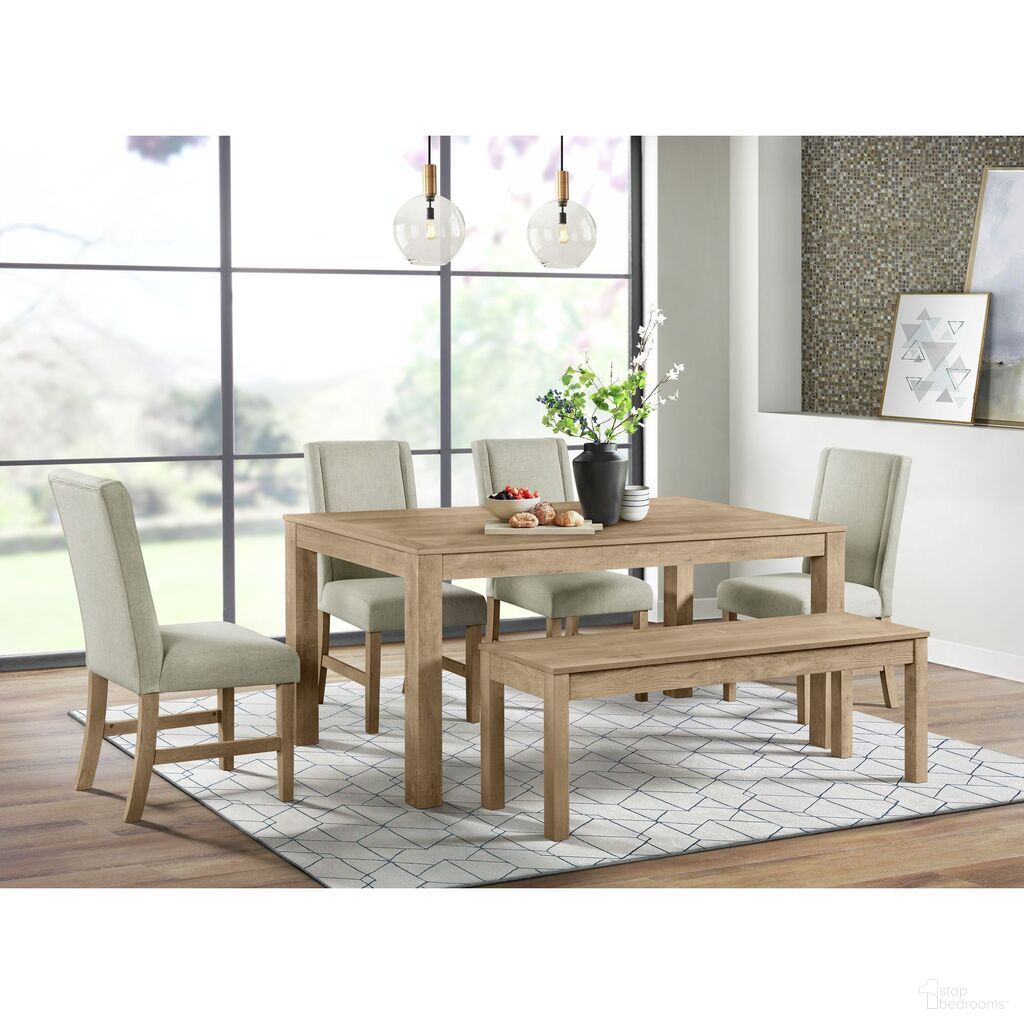 Holmes Rectangular Dining Room Set In Brown