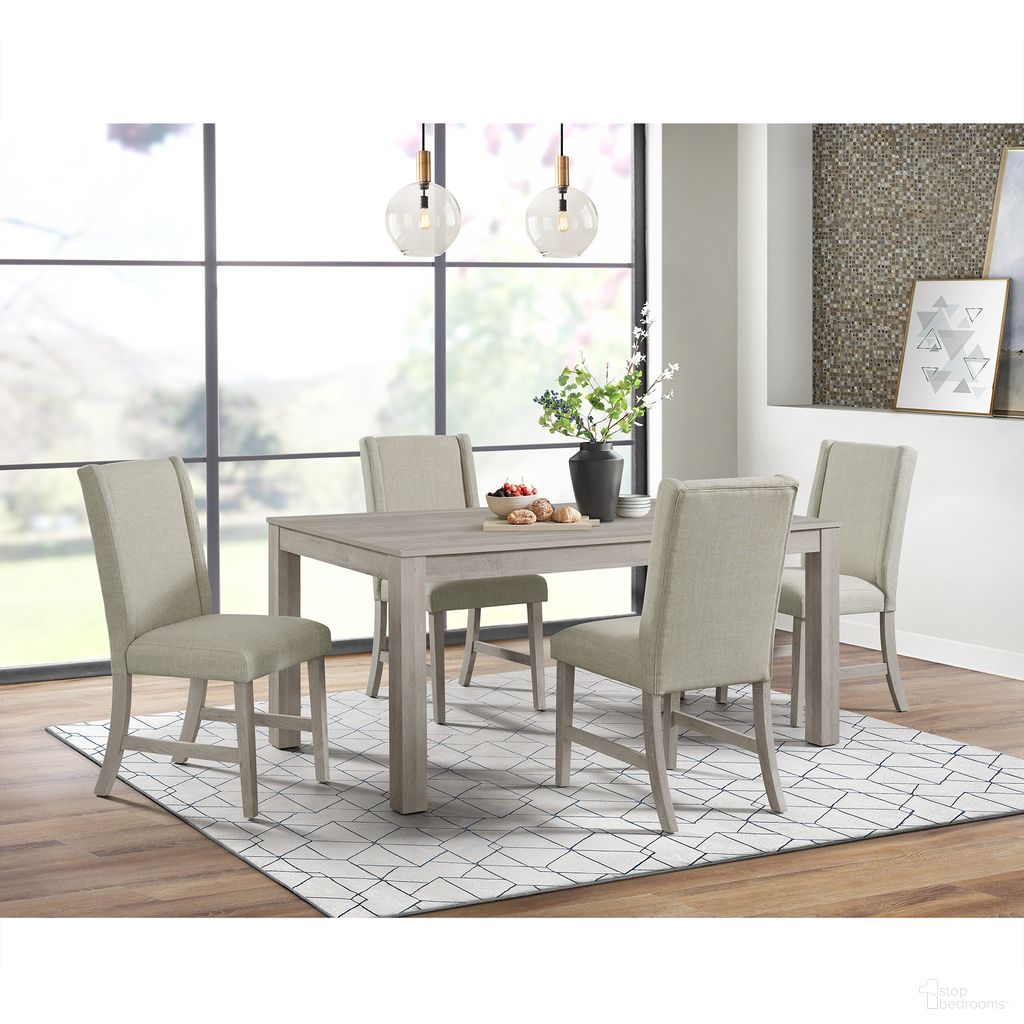 Holmes Rectangular Dining Room Set In White