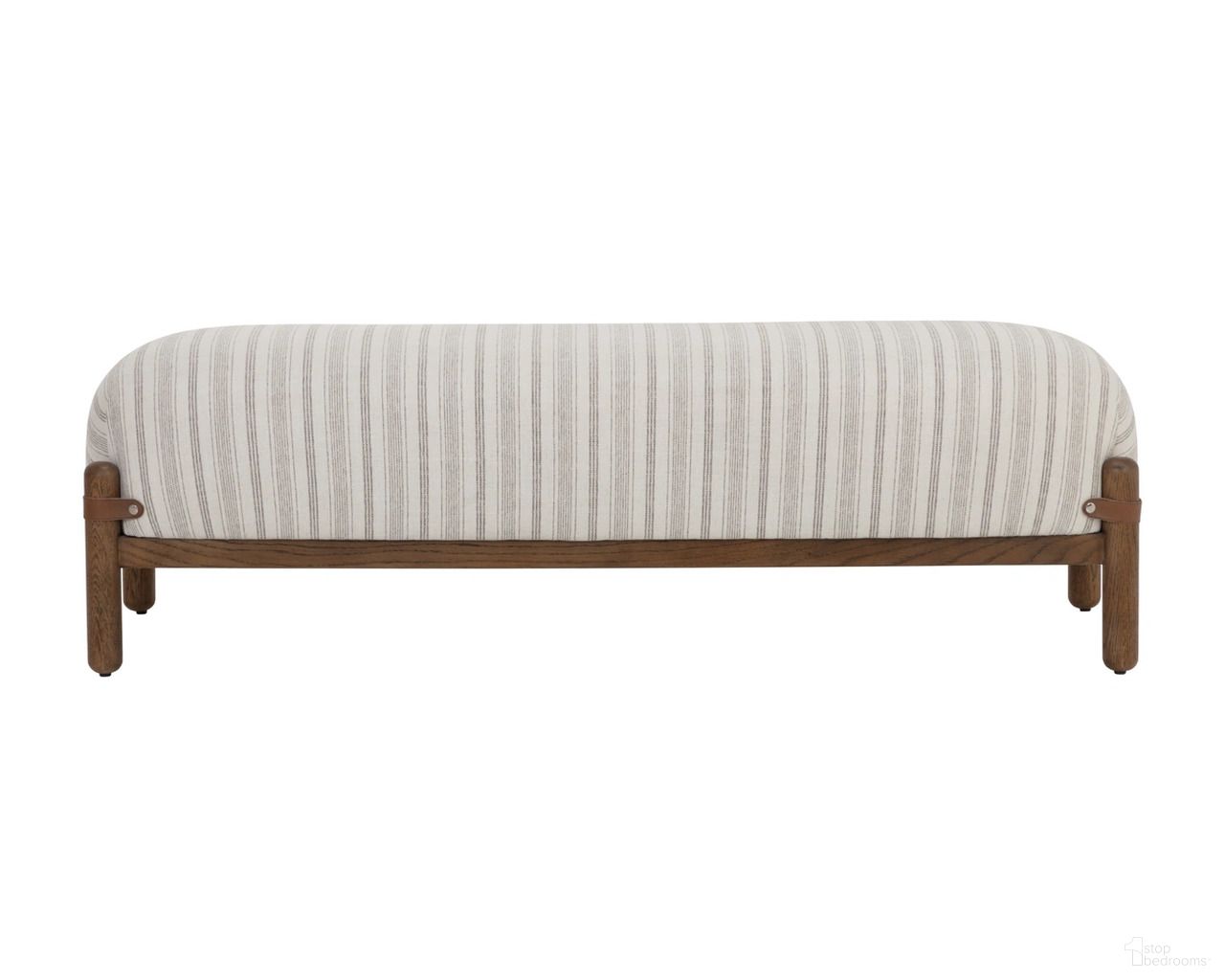 Holst Bench In Warm Brown and Gifford Script