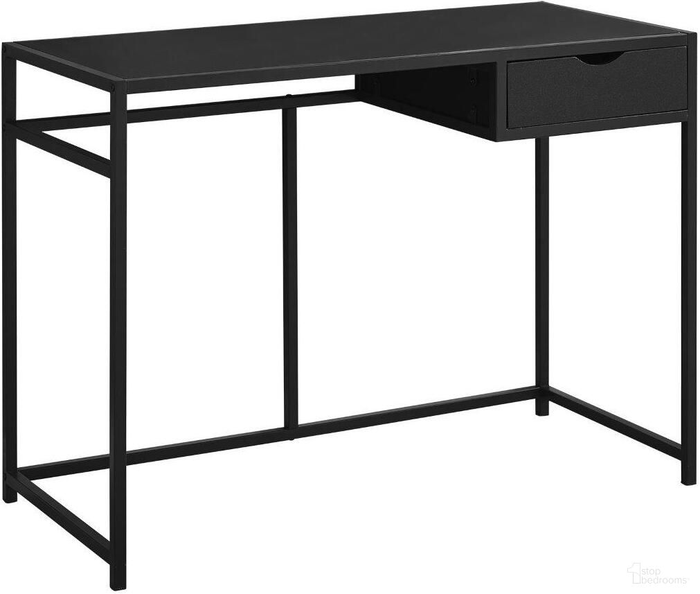 The appearance of Homeroots Black Mdf Metal Computer Desk designed by Homeroots in the modern / contemporary interior design. This black piece of furniture was selected by 1StopBedrooms from to add a touch of cosiness and style into your home. Sku: 333416. Material: MDF.