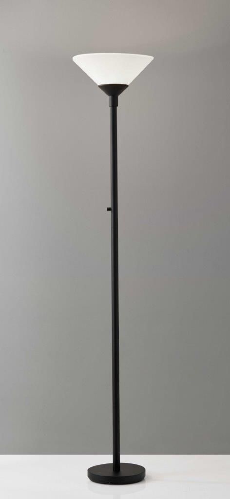 The appearance of Homeroots Black Metal 300W Torchiere 372809 designed by Homeroots in the modern / contemporary interior design. This black piece of furniture was selected by 1StopBedrooms from to add a touch of cosiness and style into your home. Sku: 372809. Material: Metal.