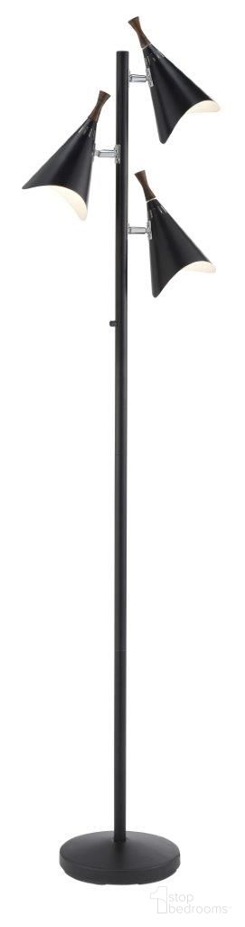 Homeroots Black Metal Tree Lamp 372551