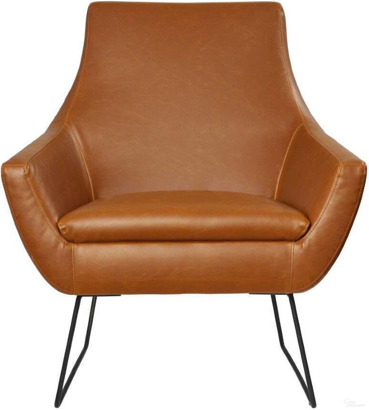 The appearance of Homeroots Brown Chair 372983 designed by Homeroots in the modern / contemporary interior design. This brown piece of furniture was selected by 1StopBedrooms from to add a touch of cosiness and style into your home. Sku: 372983. Material: Leather.