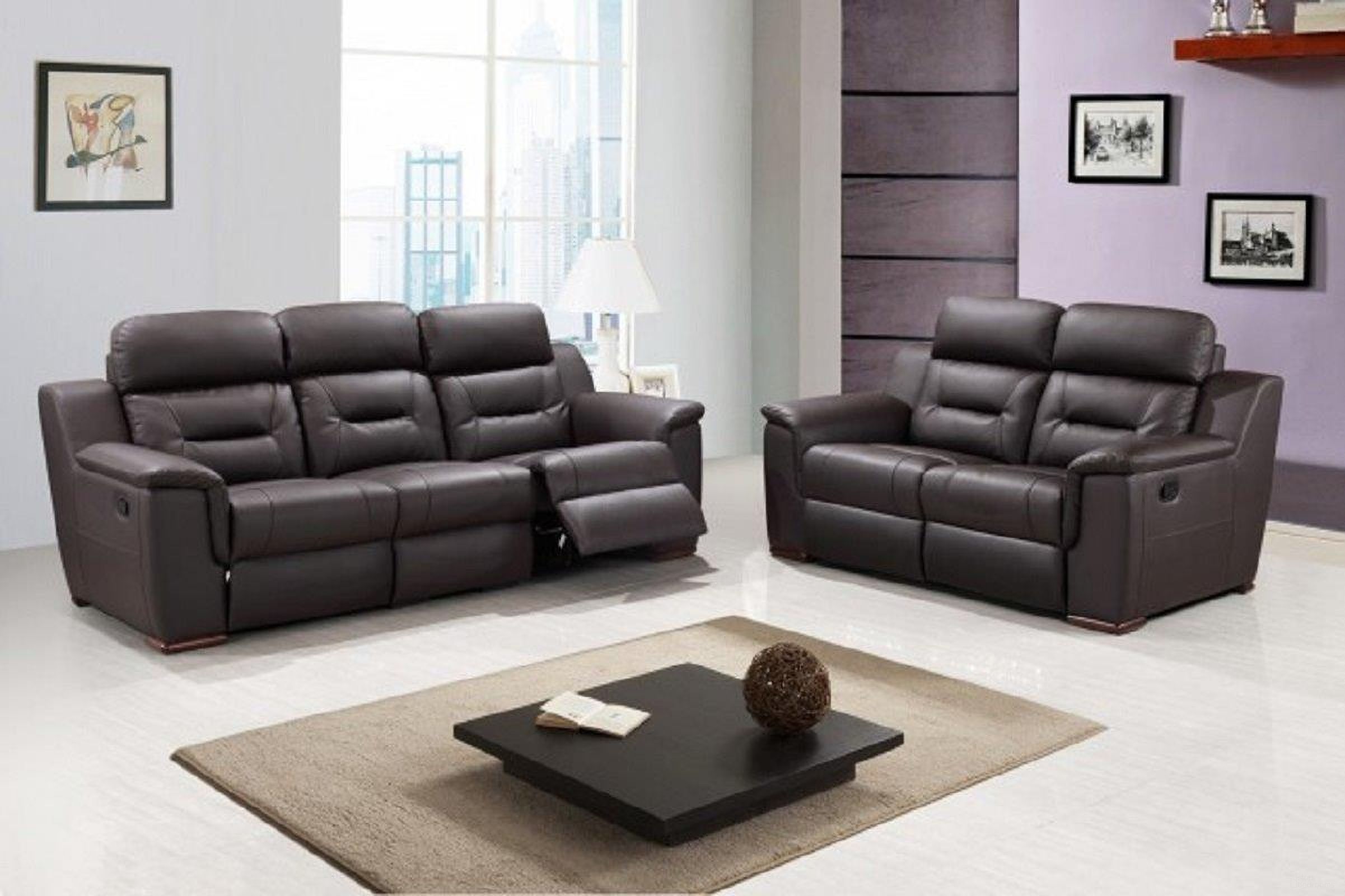 Homeroots Brown Sofa Love 366205