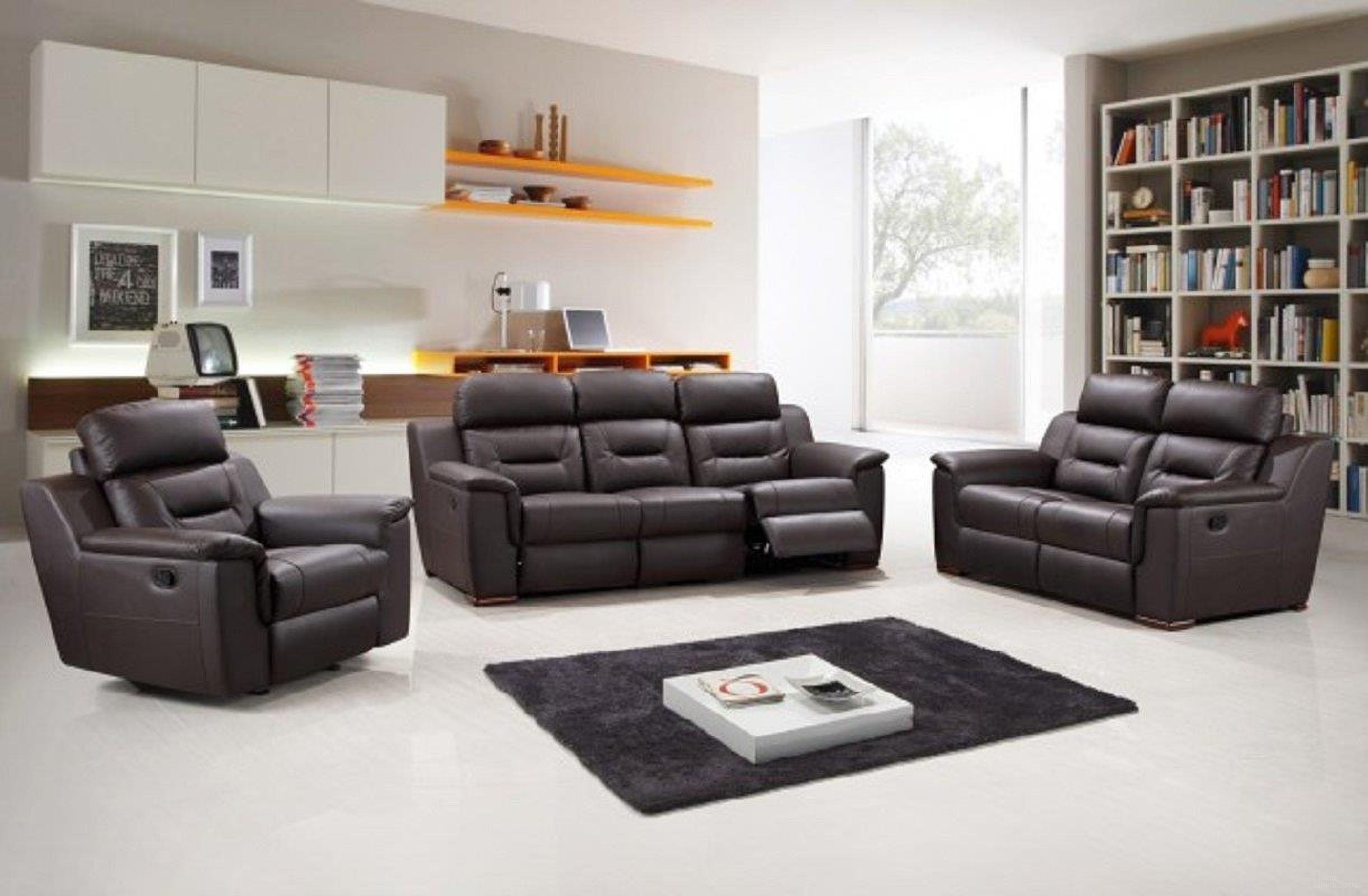Homeroots Brown Sofa Set 366194