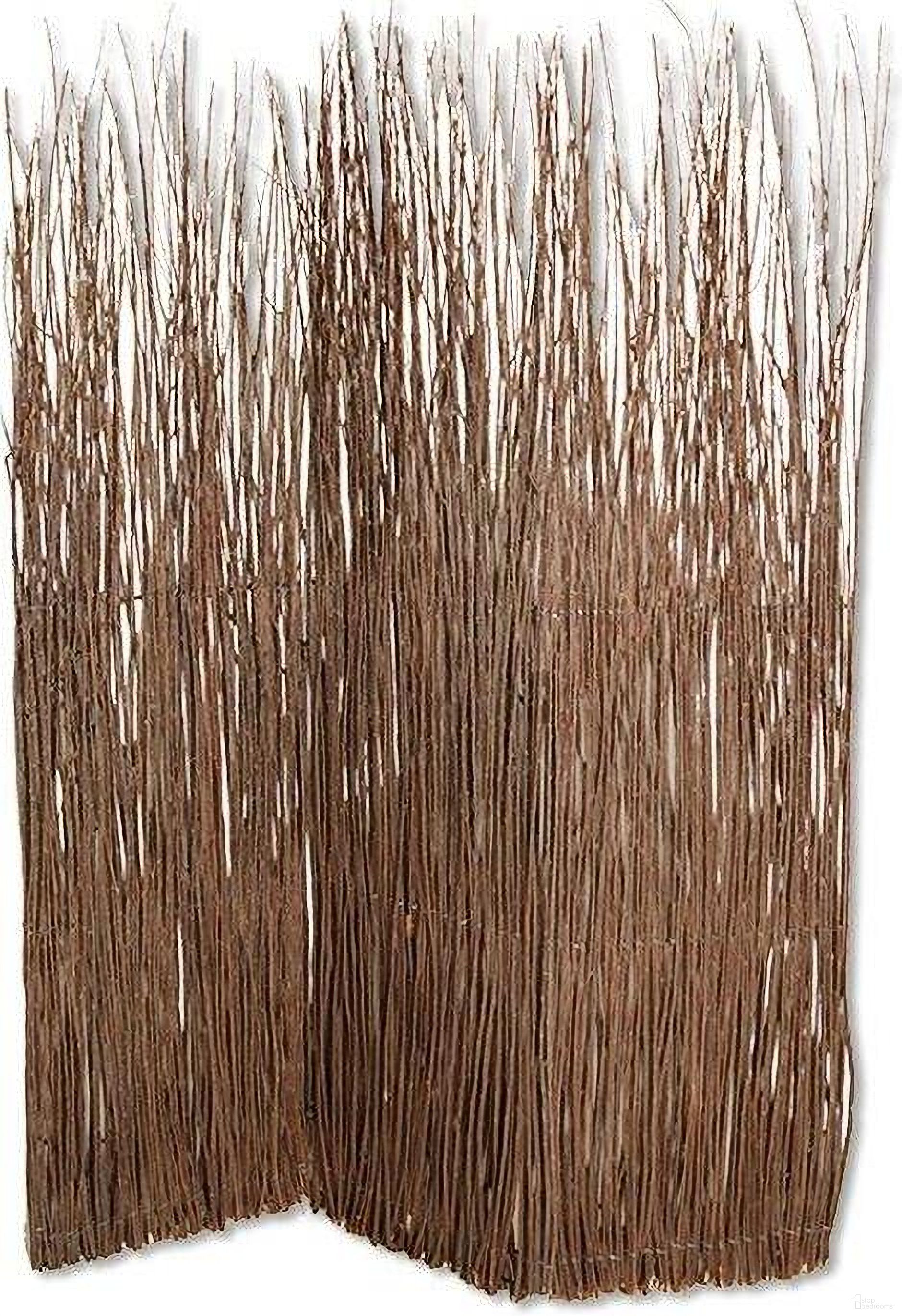 Homeroots Brown Willow Adirondack Screen