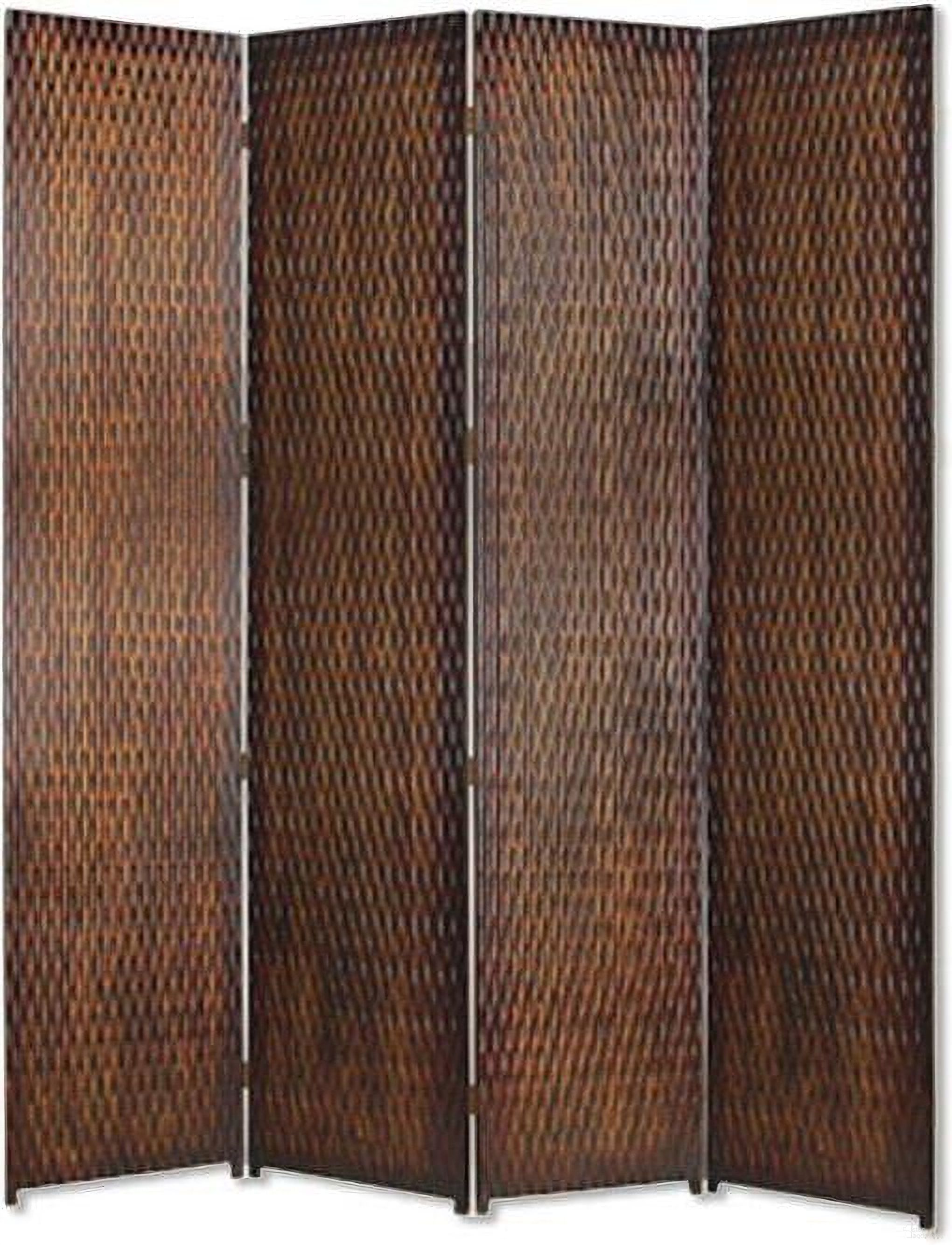 Homeroots Brown Wood Screen 274905