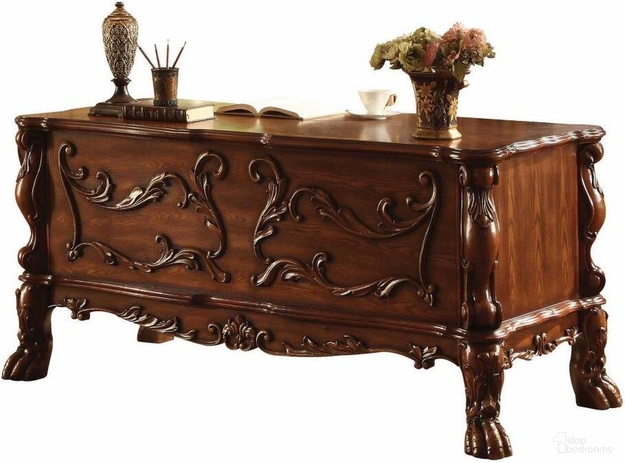 The appearance of Homeroots Cherry Oak Wood Poly Resin Ex Ecutive Desk 347009 designed by Homeroots in the traditional interior design. This cherry oak piece of furniture was selected by 1StopBedrooms from to add a touch of cosiness and style into your home. Sku: 347009. Material: Wood.