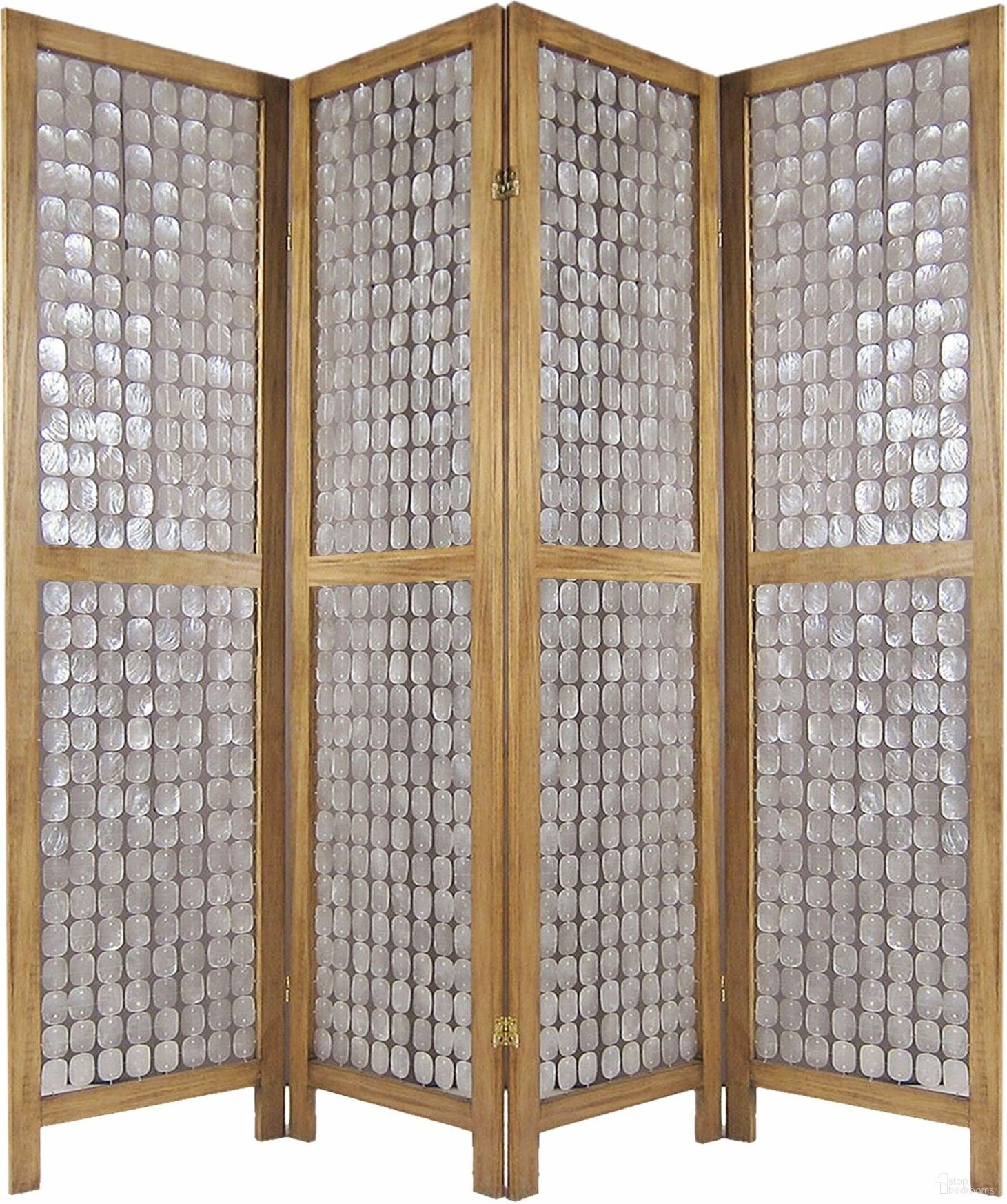 Homeroots Clear Capiz Shell Screen 342721