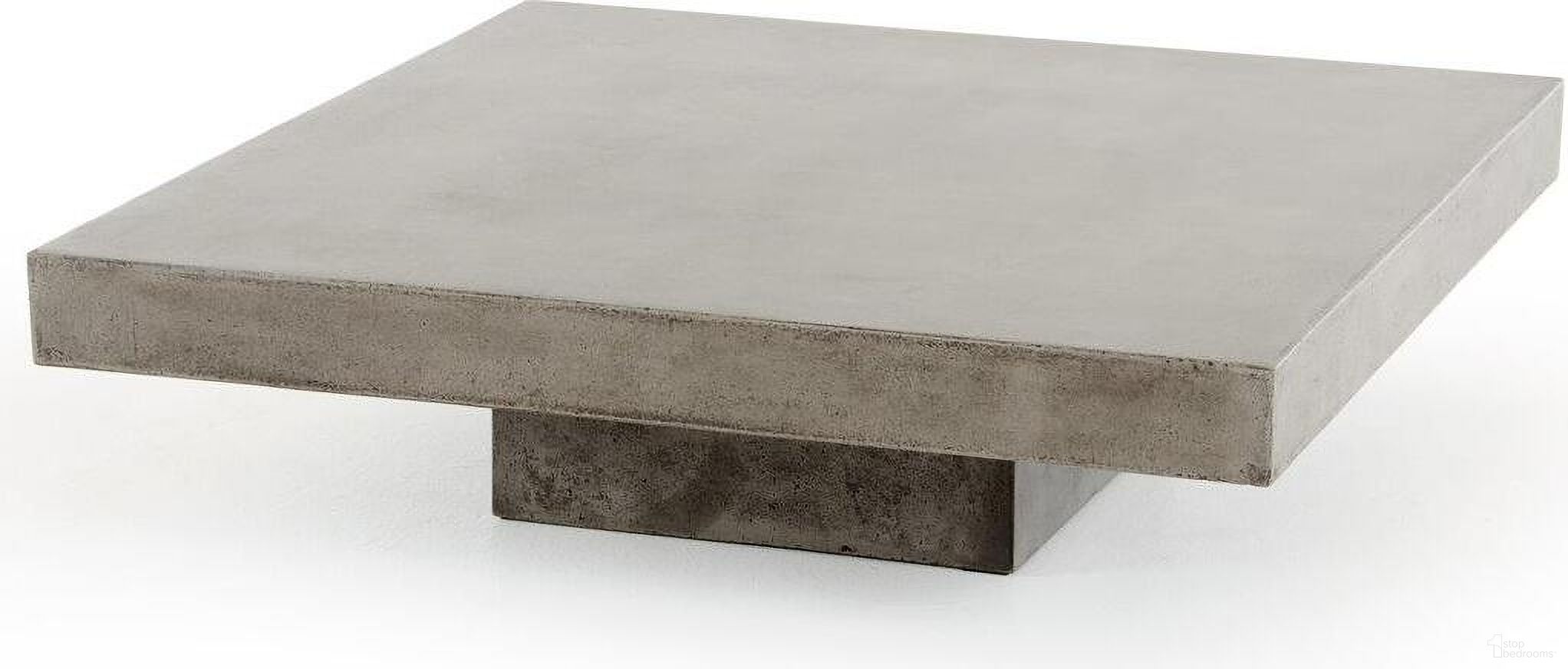 The appearance of Homeroots Concrete Coffee Table designed by Homeroots in the modern / contemporary interior design. This grey piece of furniture was selected by 1StopBedrooms from to add a touch of cosiness and style into your home. Sku: 283282. Material: Concrete.
