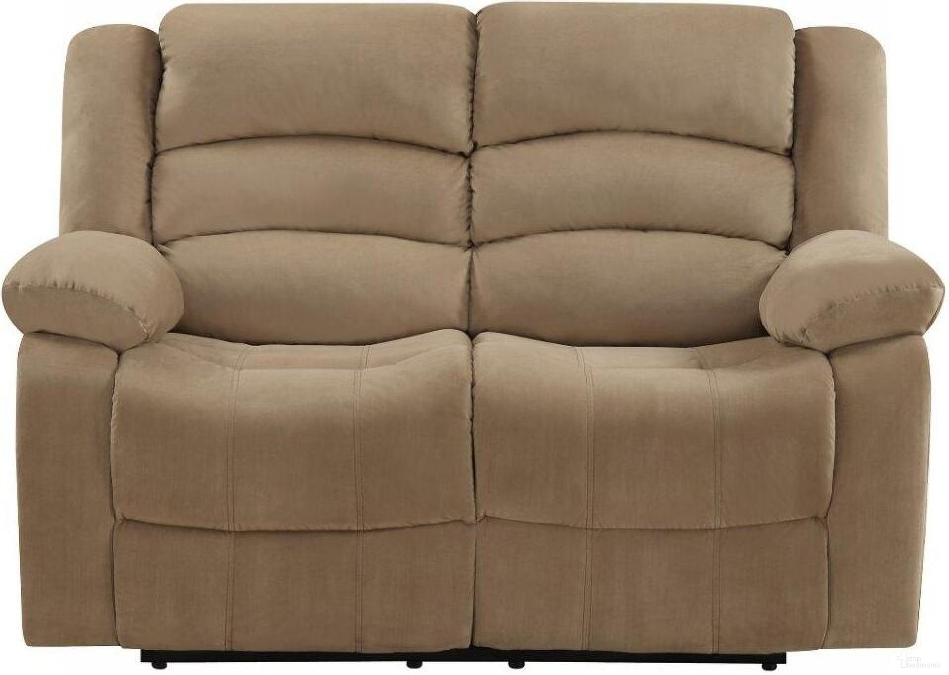 The appearance of Homeroots Contemporary Beige Fabric Loveseat 329372 designed by Homeroots in the modern / contemporary interior design. This beige piece of furniture was selected by 1StopBedrooms from to add a touch of cosiness and style into your home. Sku: 329372. Material: Fabric.