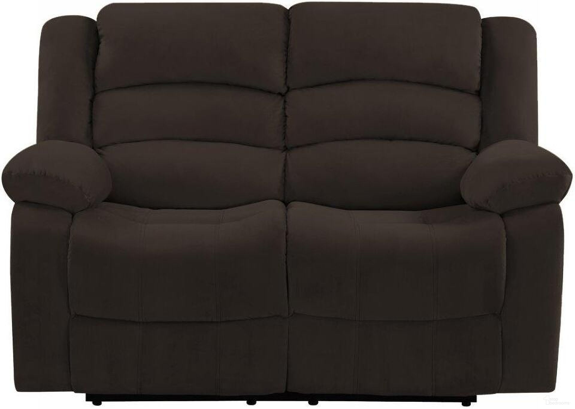 The appearance of Homeroots Contemporary Brown Fabric Loveseat designed by Homeroots in the modern / contemporary interior design. This brown piece of furniture was selected by 1StopBedrooms from to add a touch of cosiness and style into your home. Sku: 329368. Material: Fabric.