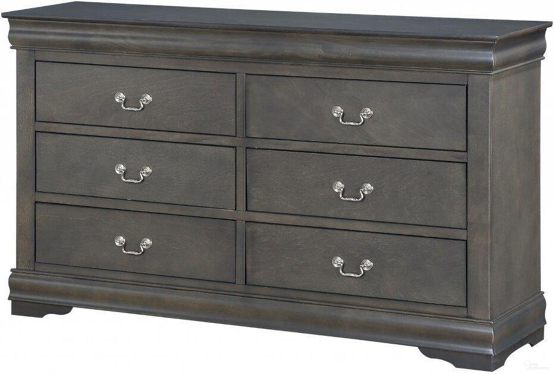 Homeroots Dark Gray Wood Dresser