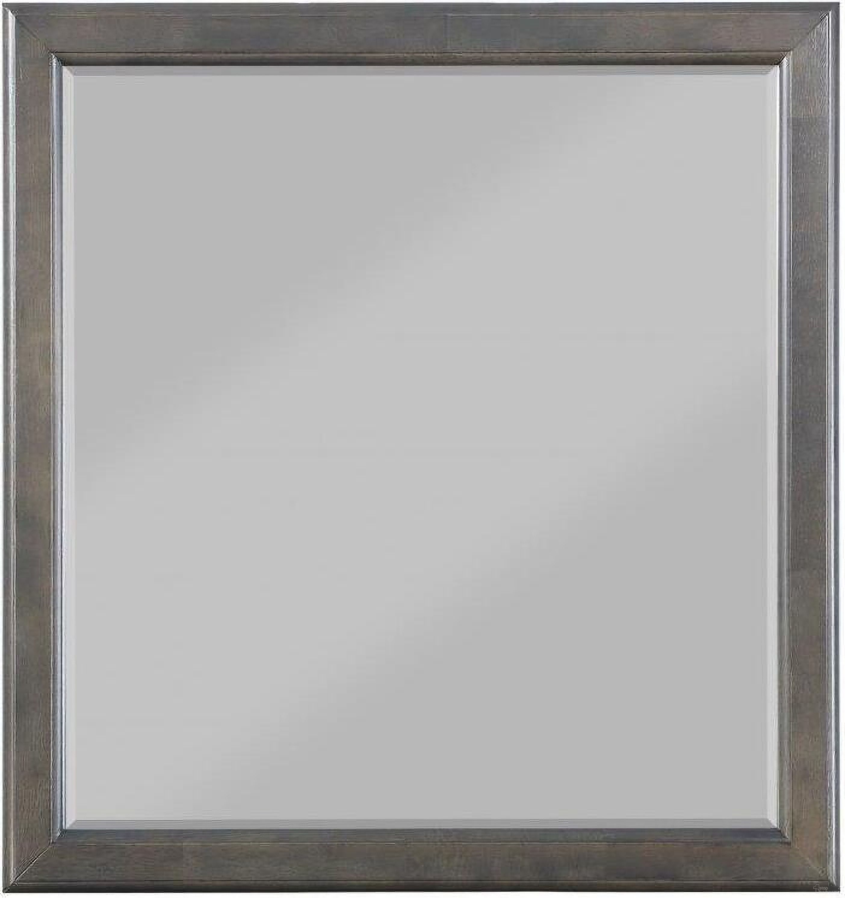 The appearance of Homeroots Dark Gray Wood Mirror designed by Homeroots in the traditional interior design. This gray piece of furniture  was selected by 1StopBedrooms from  to add a touch of cosiness and style into your home. Sku: 347120. Material: Wood.