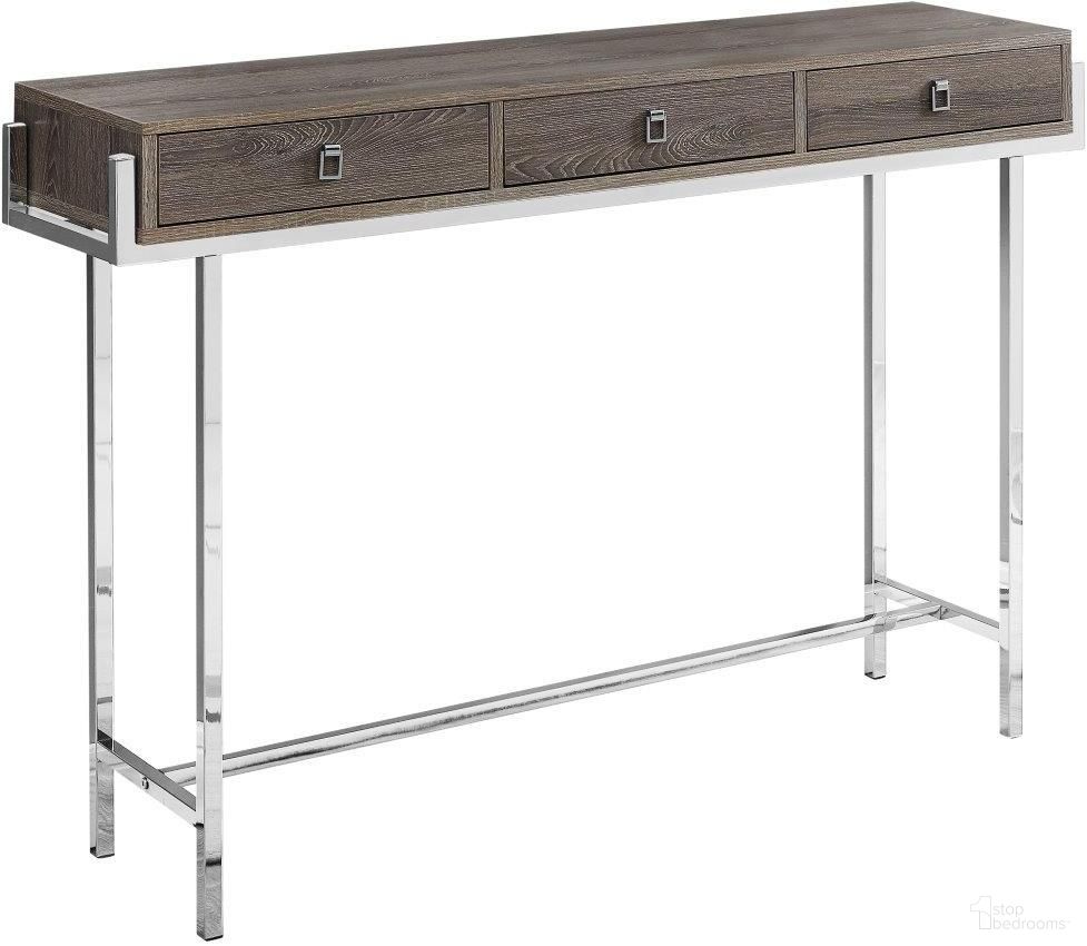 The appearance of Homeroots Dark Taupe Metal Accent Table 333156 designed by Homeroots in the modern / contemporary interior design. This dark taupe piece of furniture was selected by 1StopBedrooms from to add a touch of cosiness and style into your home. Sku: 333156. Material: Metal.