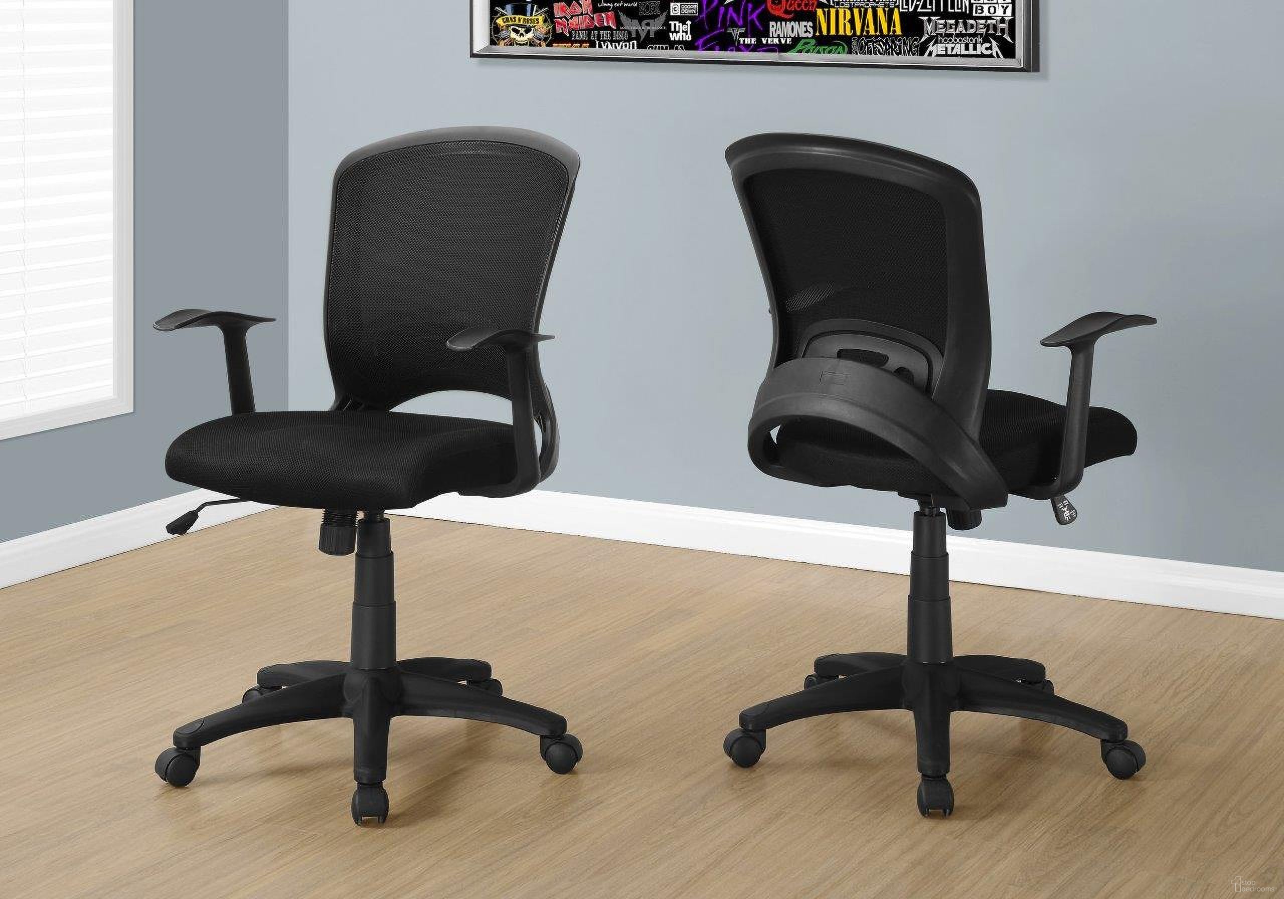 Homeroots Foam Mdf Polypropylene And Metal Multi Position Office Chair
