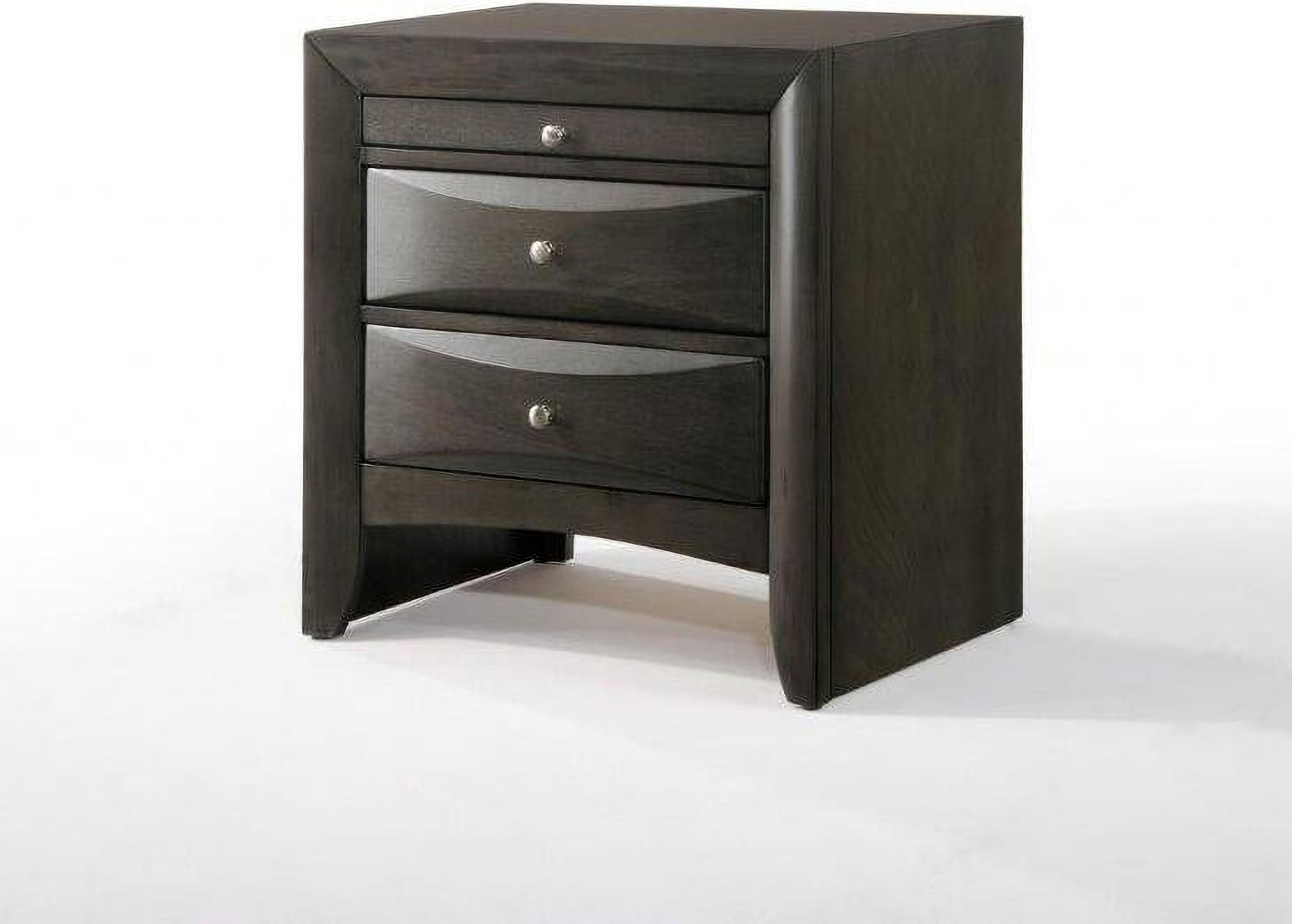 The appearance of Homeroots Gray Oak Rubber Wood Nightstand designed by Homeroots in the traditional interior design. This gray oak piece of furniture was selected by 1StopBedrooms from to add a touch of cosiness and style into your home. Sku: 318717. Material: Rubberwood.