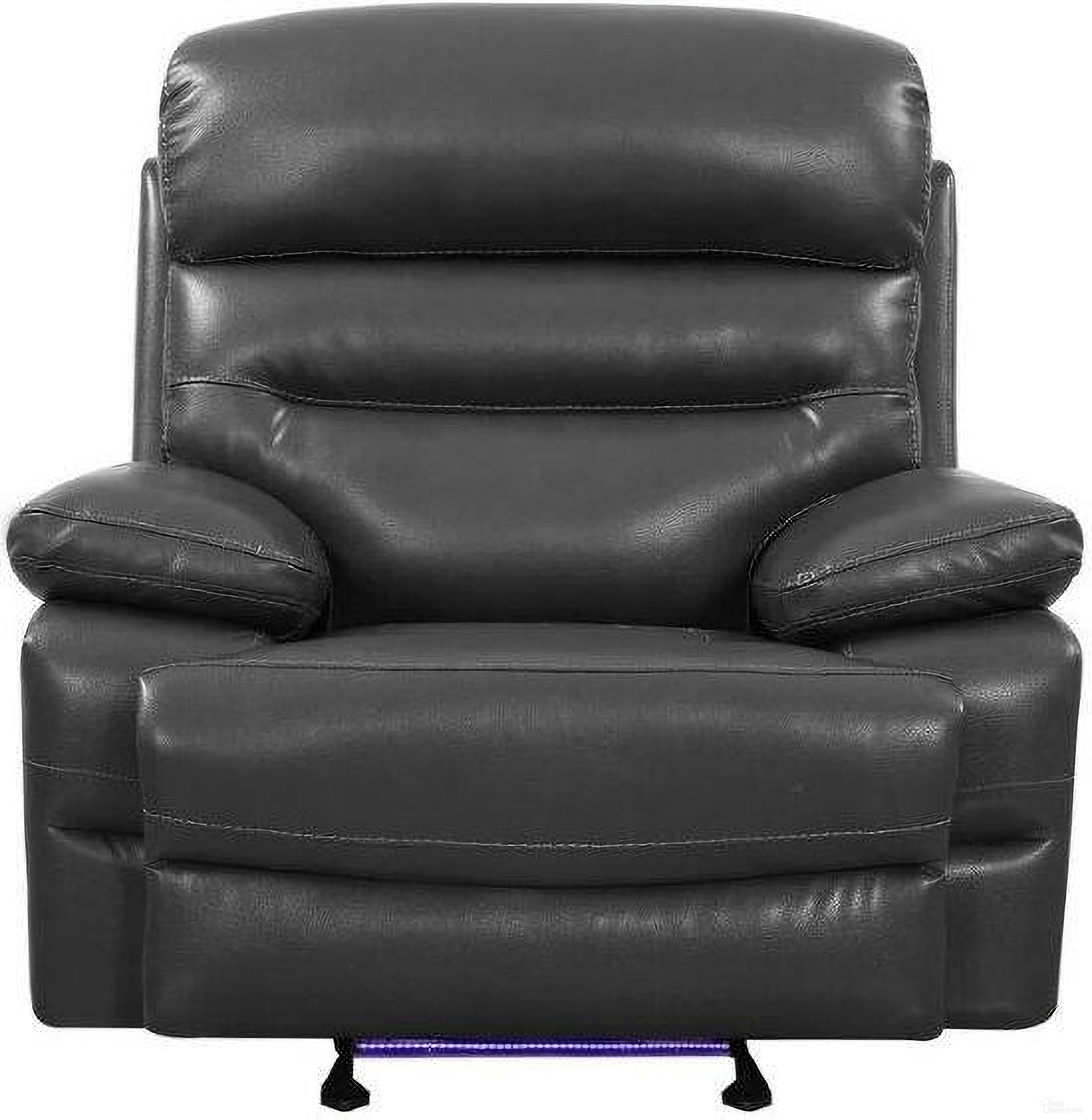 Homeroots Gray Power Reclining Chair