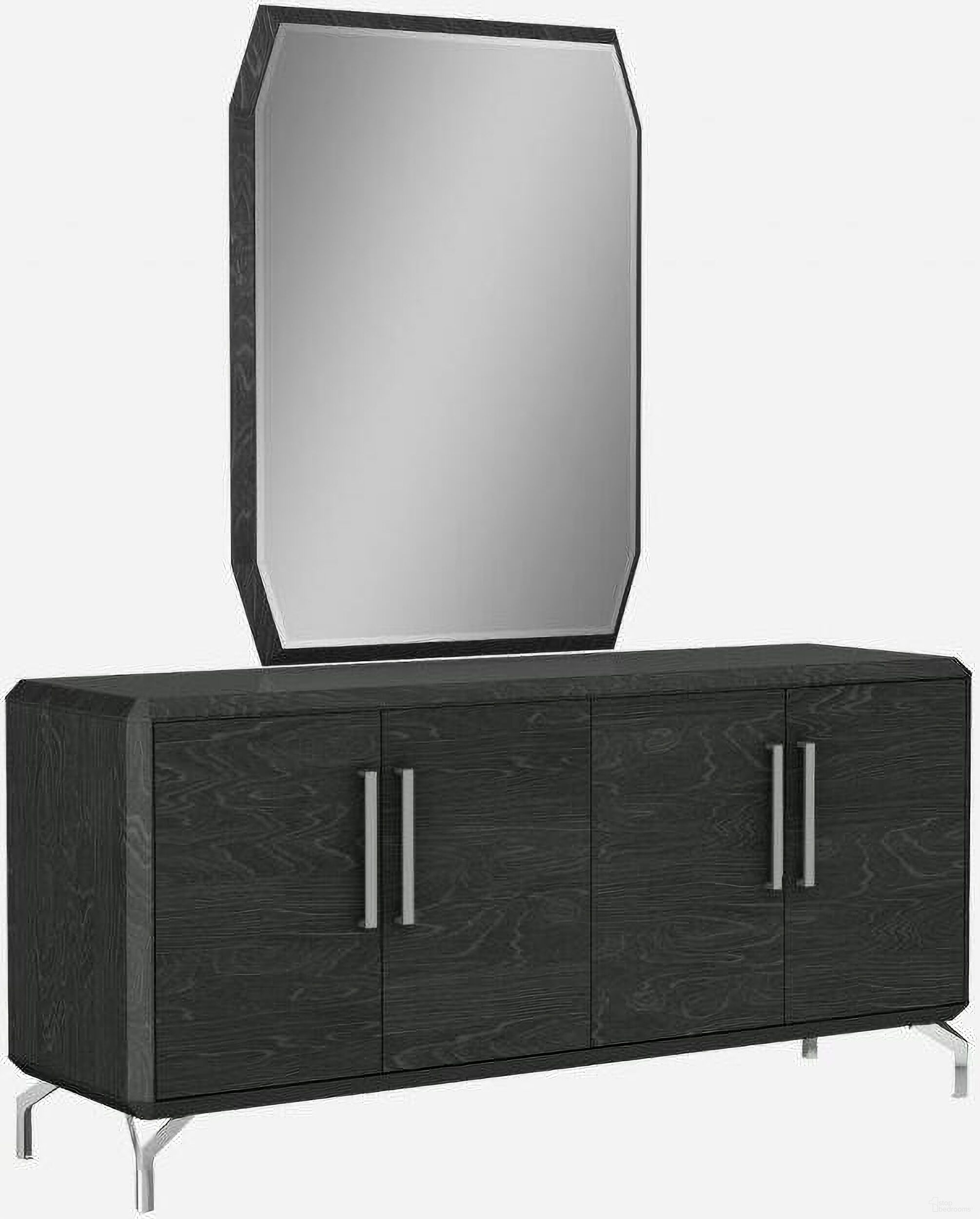 The appearance of Homeroots Gray Velvet Buffet designed by Homeroots in the modern / contemporary interior design. This gray piece of furniture was selected by 1StopBedrooms from to add a touch of cosiness and style into your home. Sku: 370769. Material: Metal.