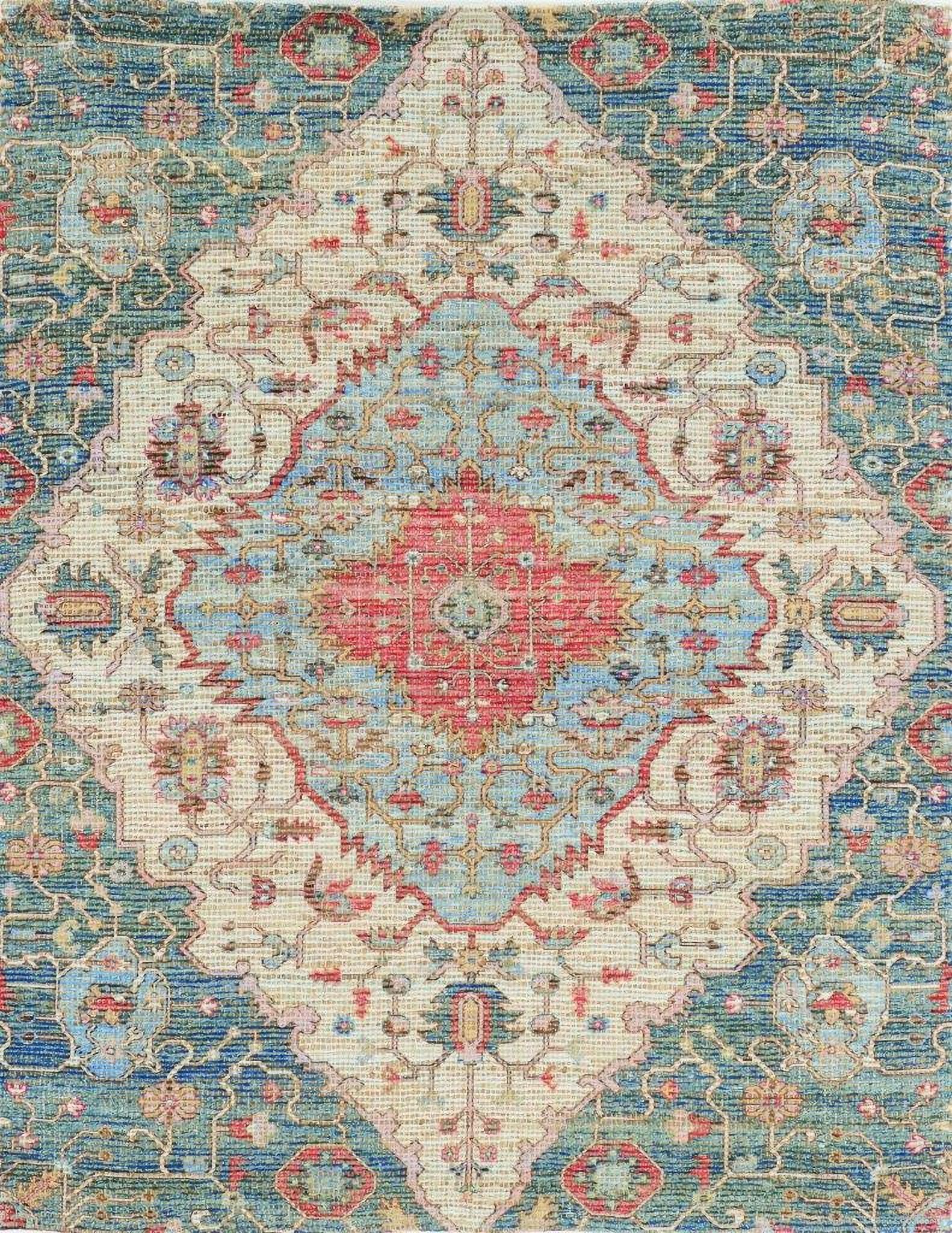 The appearance of Jute Blue And Red Area Rug - 7' x 12' designed by Homeroots in the traditional interior design. This blue and red piece of furniture was selected by 1StopBedrooms from to add a touch of cosiness and style into your home. Sku: 349941. Material: Jute.
