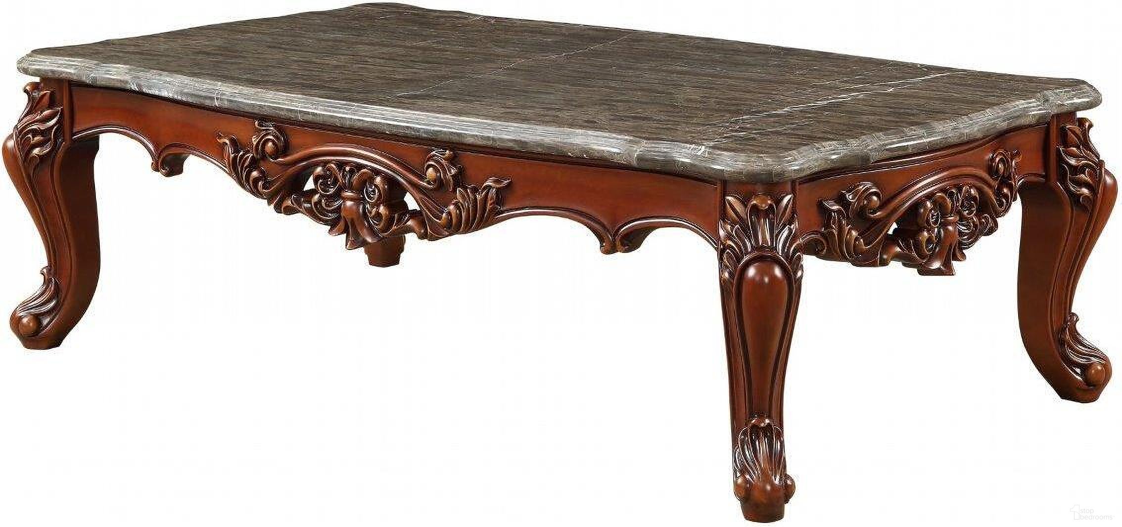 The appearance of Homeroots Marble Walnut Wood Coffee Table 347440 designed by Homeroots in the traditional interior design. This brown and grey piece of furniture was selected by 1StopBedrooms from to add a touch of cosiness and style into your home. Sku: 347440. Material: Wood.