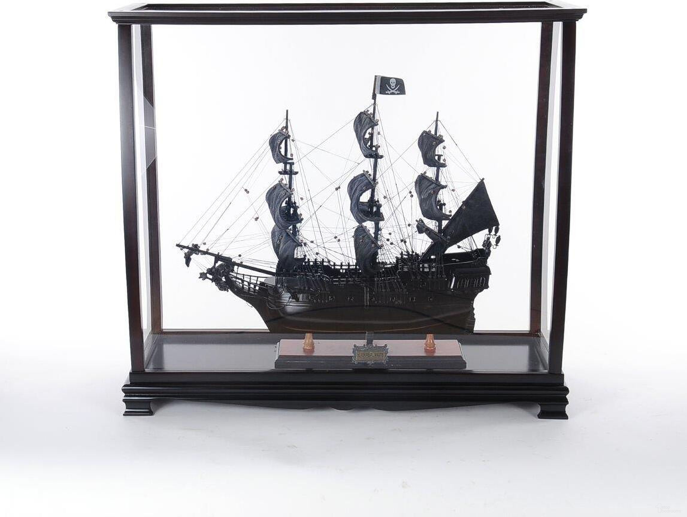 Homeroots Medium Display Case For Tall Ship