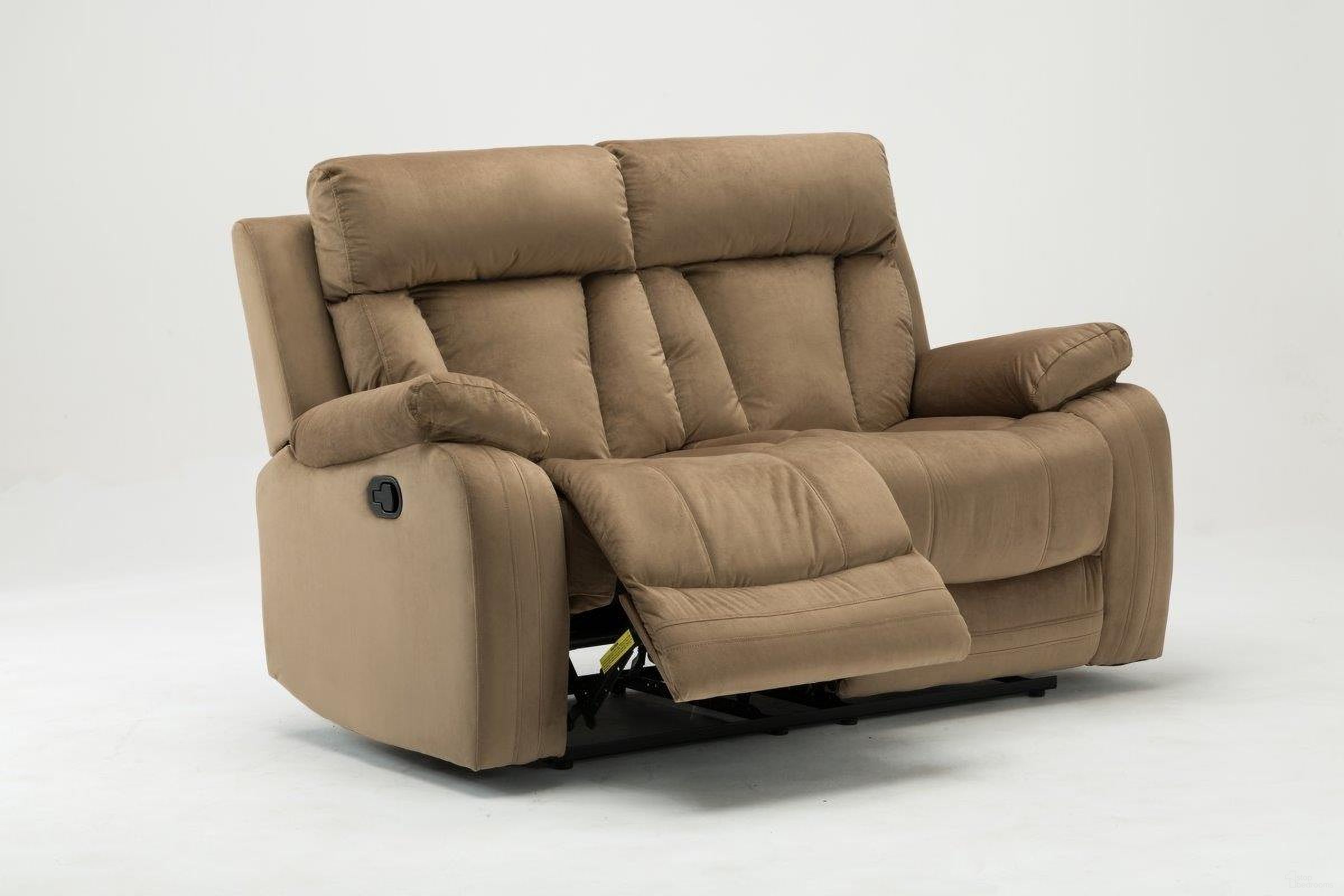 The appearance of Homeroots Modern Beige Fabric Loveseat designed by Homeroots in the modern / contemporary interior design. This beige piece of furniture was selected by 1StopBedrooms from to add a touch of cosiness and style into your home. Sku: 329384. Material: Fabric.