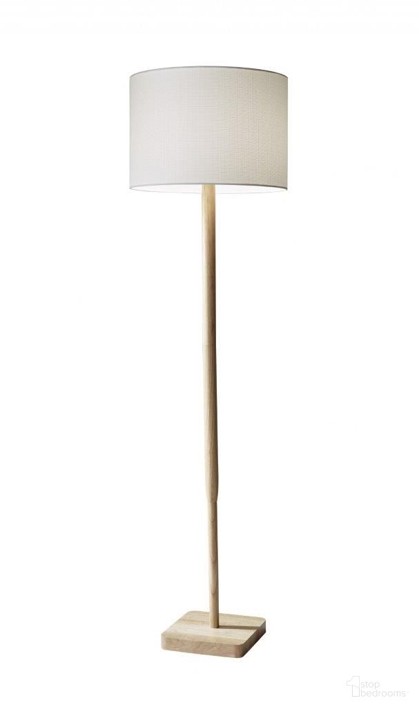 HomeRoots Wood Floor Lamp - Thumbnail 2