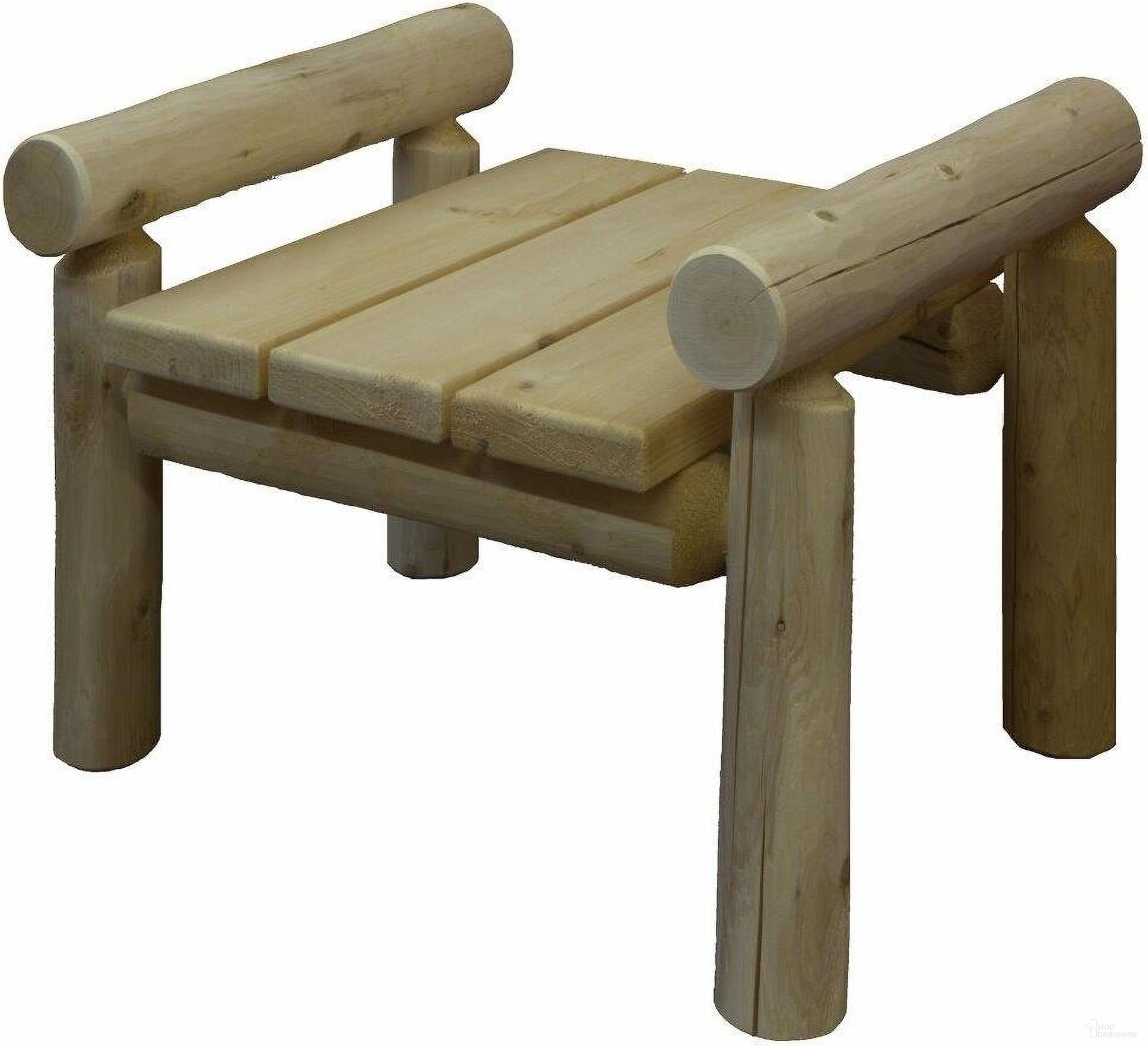 The appearance of Homeroots Natural Wood Ottoman 370289 designed by Homeroots in the rustic / southwestern interior design. This natural piece of furniture was selected by 1StopBedrooms from to add a touch of cosiness and style into your home. Sku: 370289. Material: Wood.