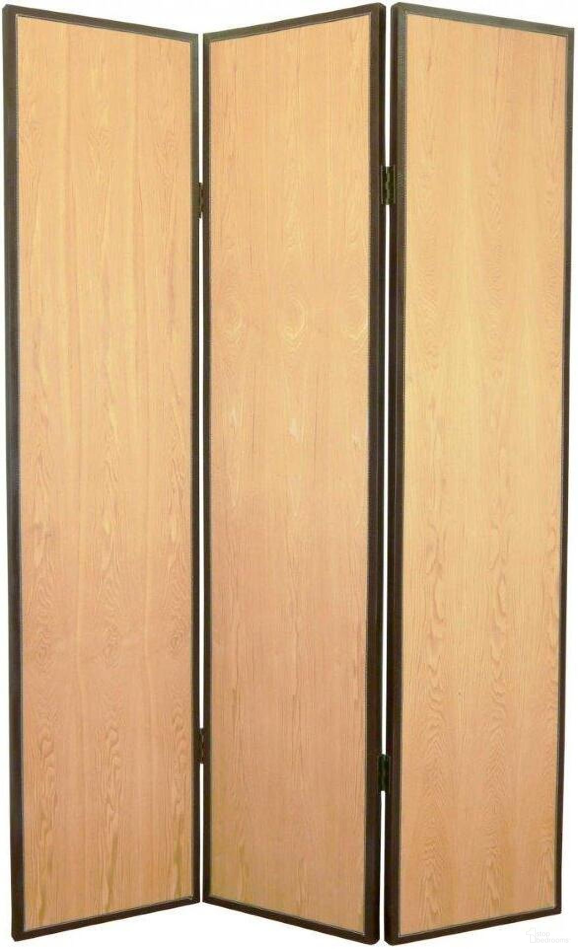 Homeroots Natural Wood Screen 274692