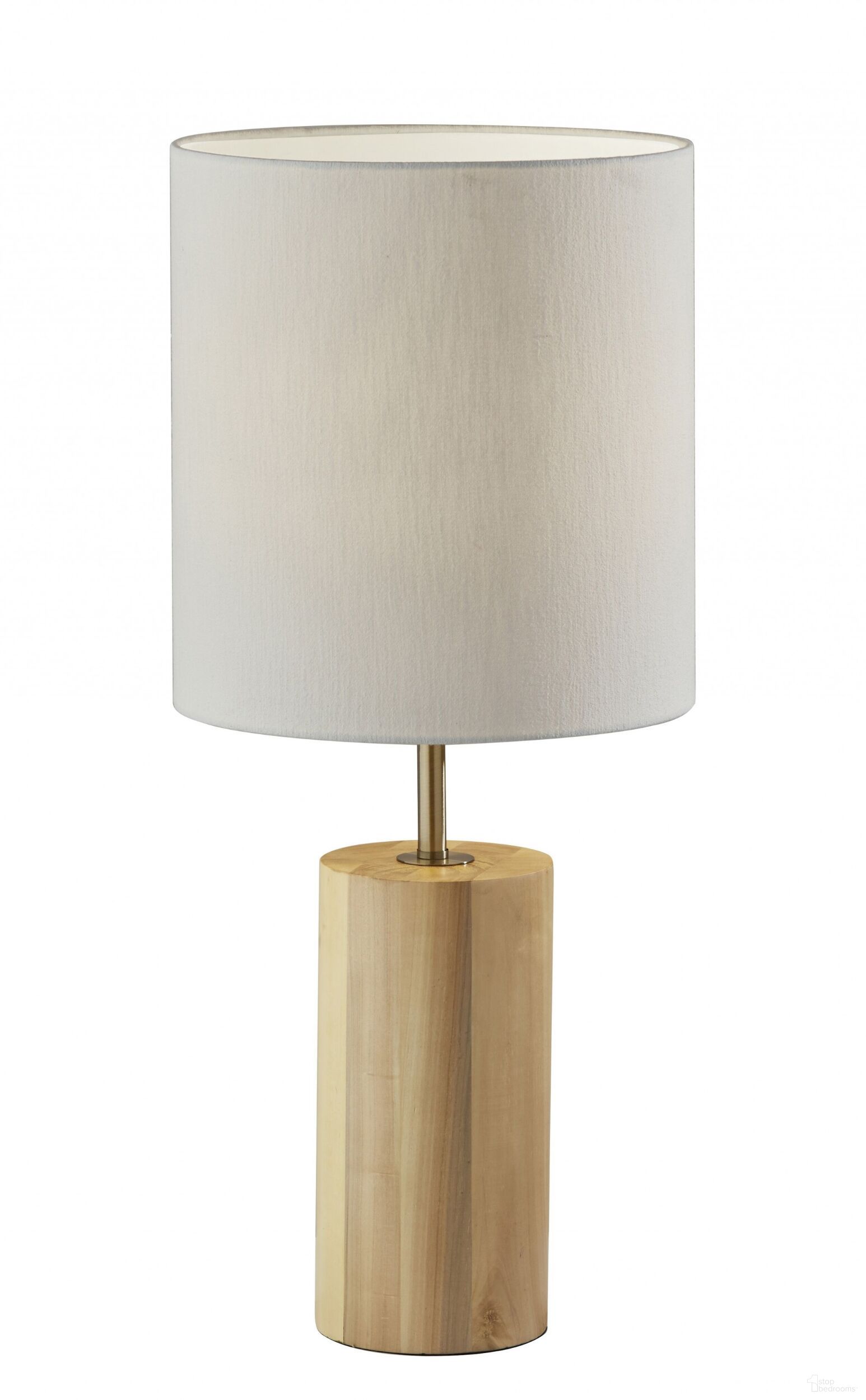 HomeRoots Wood Table Lamp - Thumbnail 2