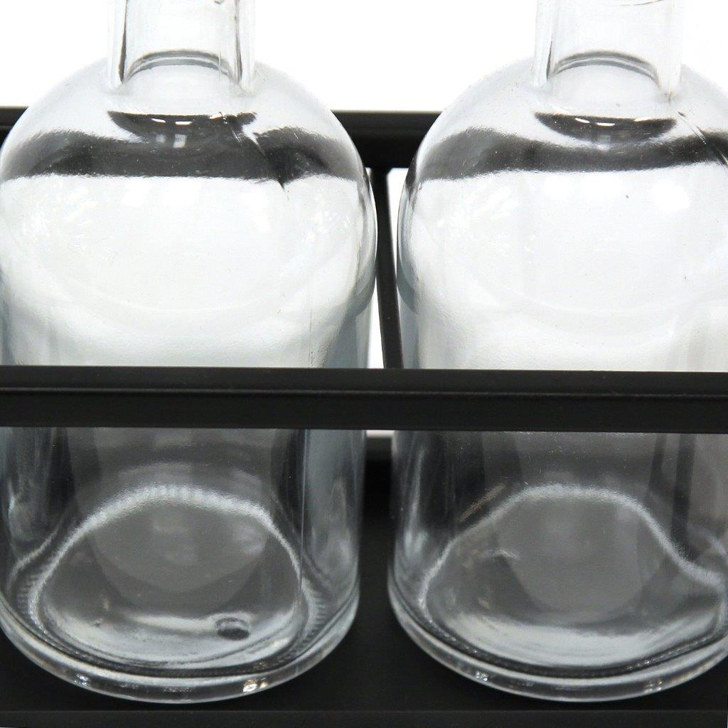 Homeroots Piece Glass Vase Set 329320 - 1StopBedrooms