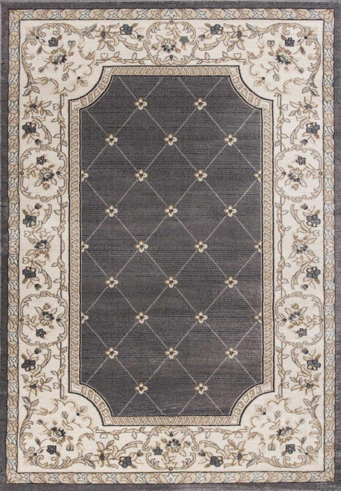 The appearance of Homeroots Polypropylene Grey And Ivory Area Rug 350371 designed by Homeroots in the traditional interior design. This grey and ivory piece of furniture was selected by 1StopBedrooms from to add a touch of cosiness and style into your home. Sku: 350371. Material: Polypropylene.