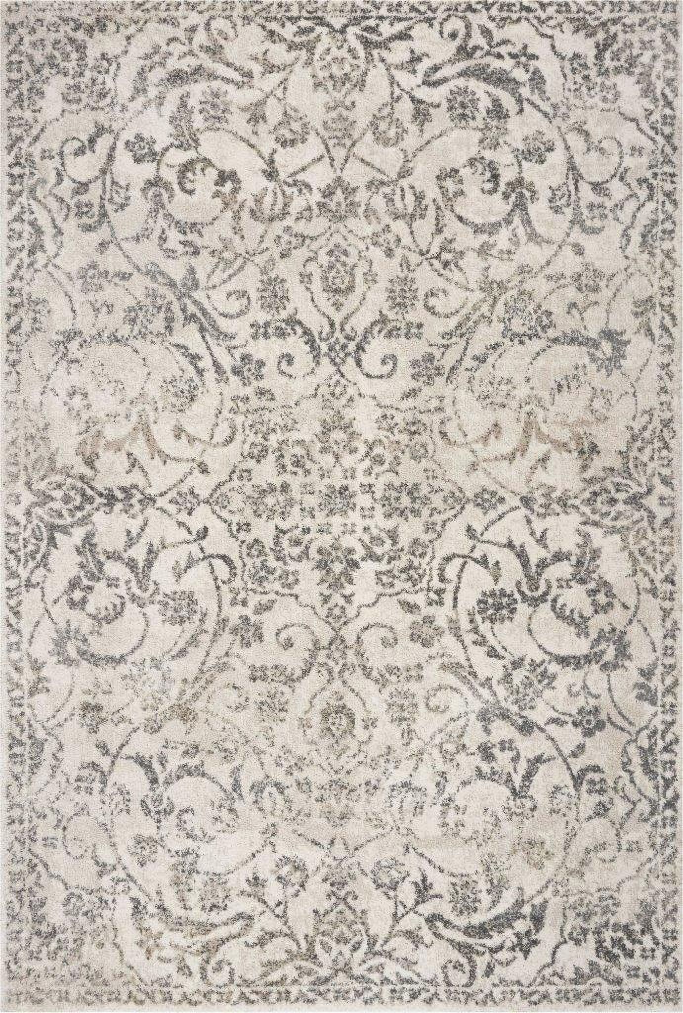 Polypropylene Ivory Azora Area Rug - 8' x 10'