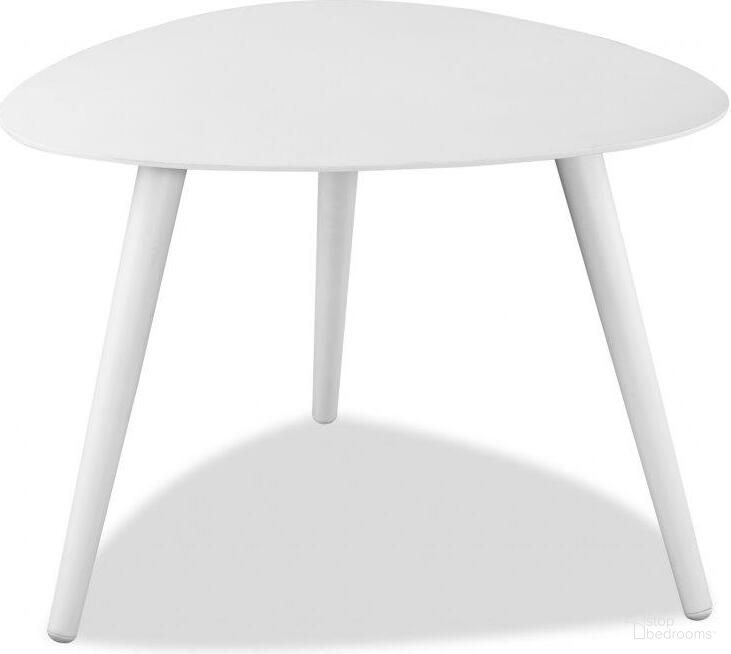 The appearance of Homeroots Powder Aluminum Side Table 372273 designed by Homeroots in the modern / contemporary interior design. This powder coat metal piece of furniture  was selected by 1StopBedrooms from  to add a touch of cosiness and style into your home. Sku: 372273. Material: Aluminium.